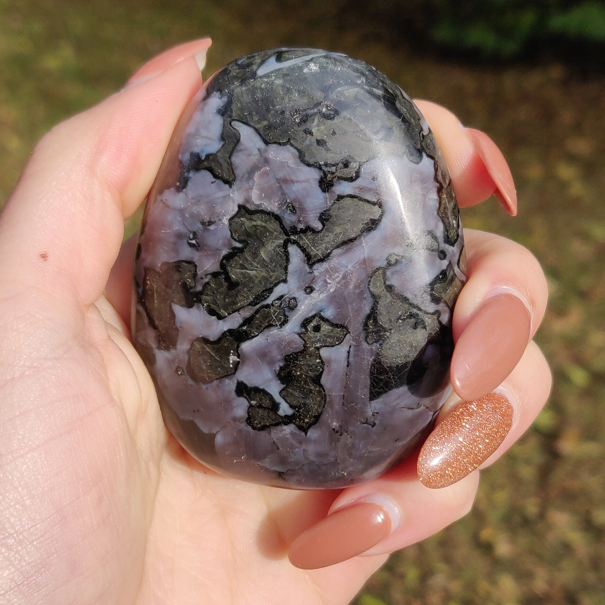 Mystic Merlinite Palm Stone (#4) - Simply Affinity