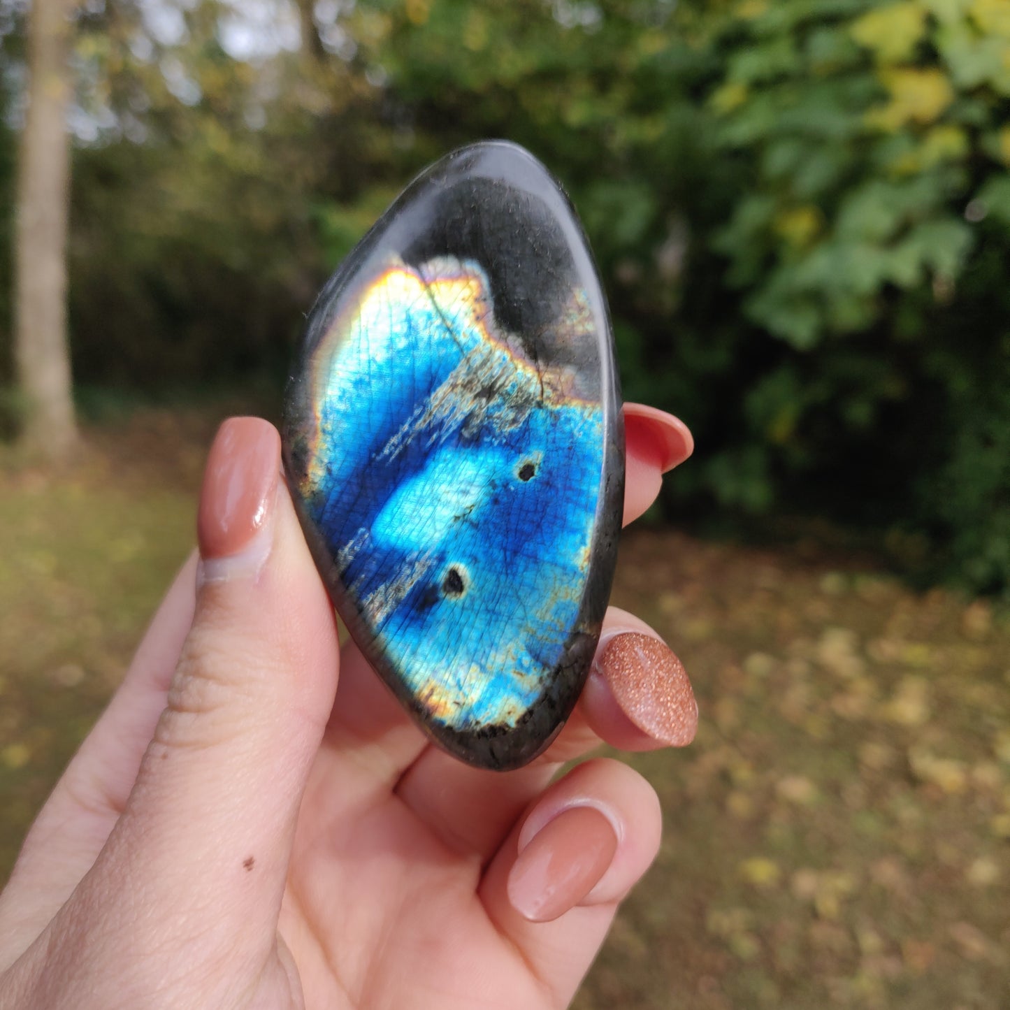 Labradorite Palm Stone (#22N) - Simply Affinity