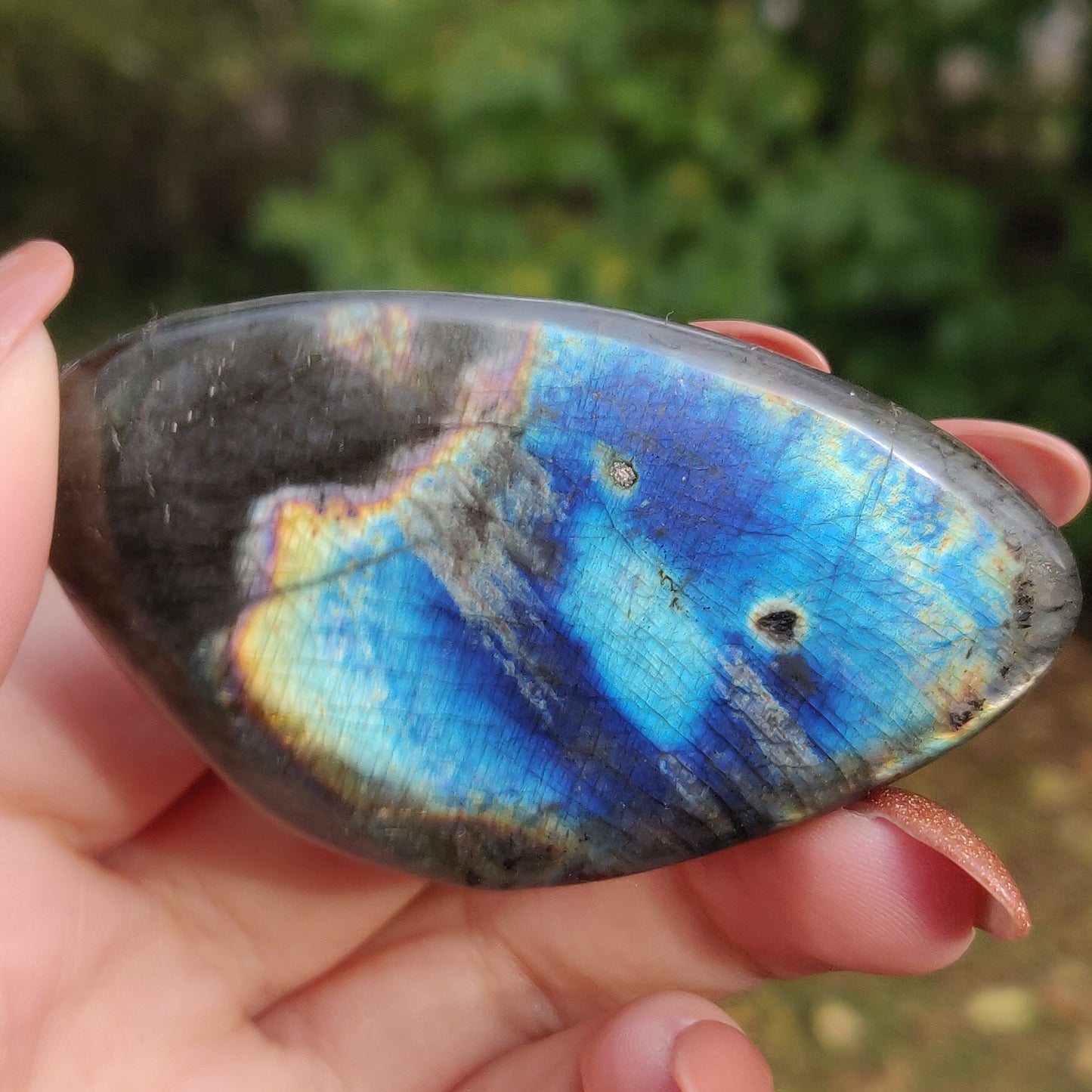 Labradorite Palm Stone (#22N) - Simply Affinity