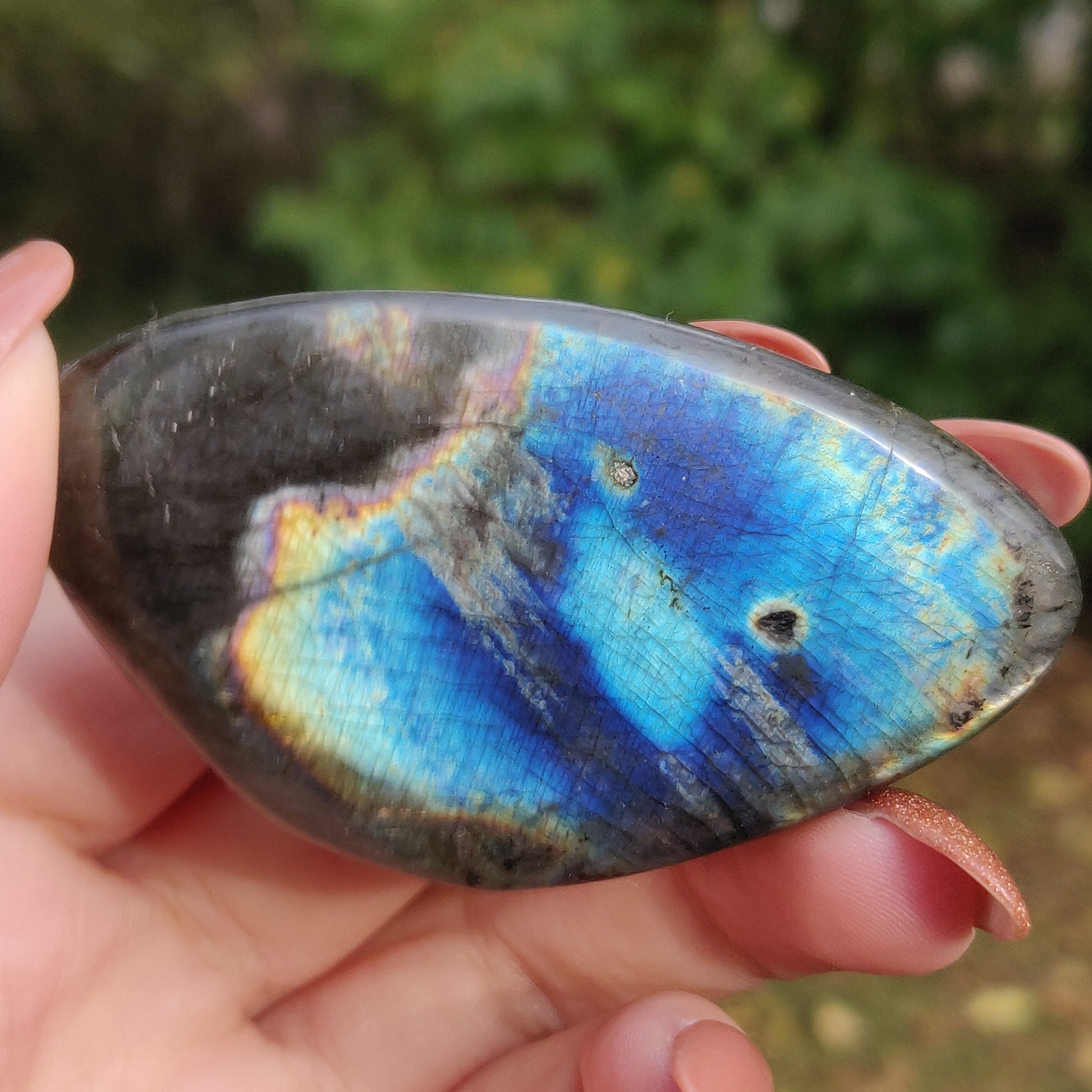 Labradorite Palm Stone (#22N) - Simply Affinity
