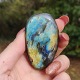 Labradorite Palm Stone (#69) - Simply Affinity