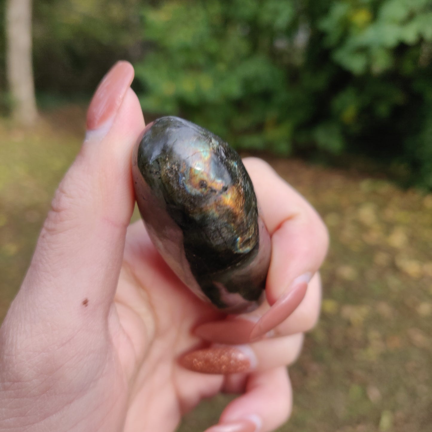Labradorite Palm Stone (#14N) - Simply Affinity