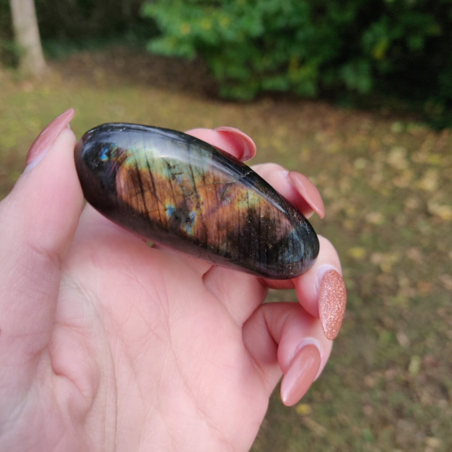 Labradorite Palm Stone (#14N) - Simply Affinity