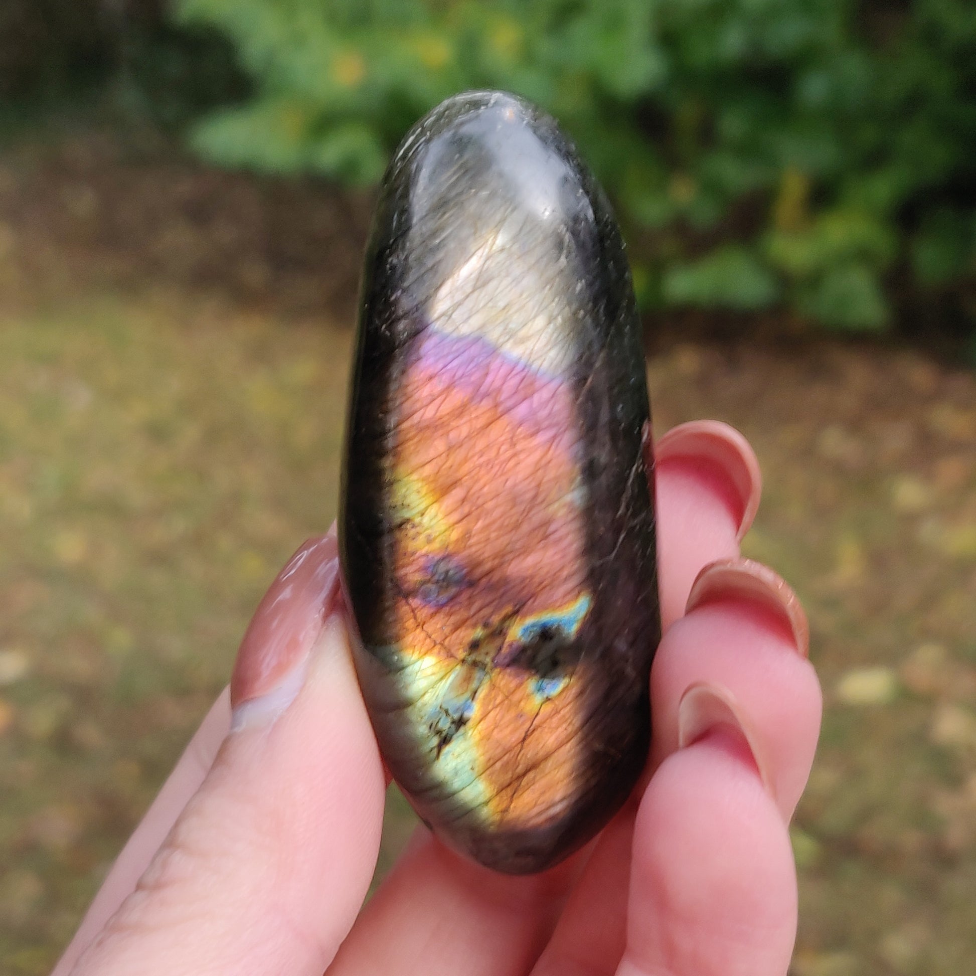 Labradorite Palm Stone (#14N) - Simply Affinity