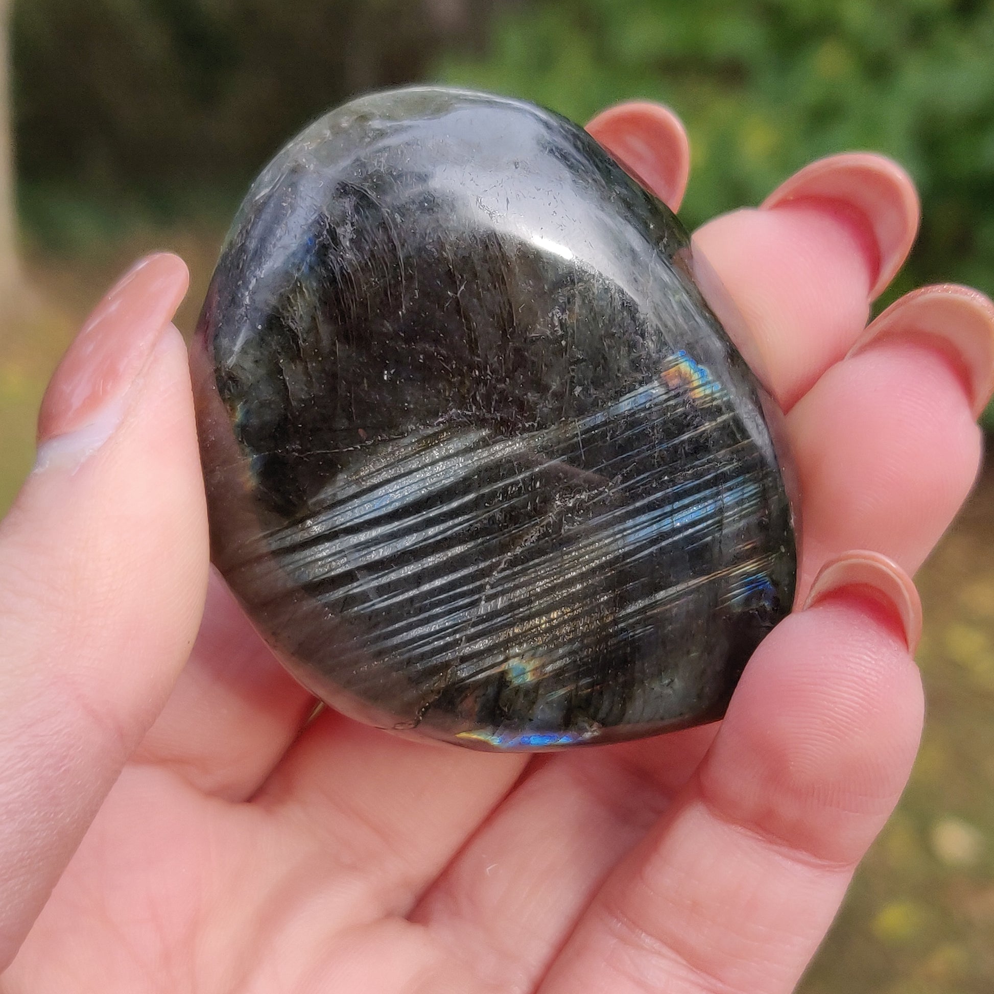 Labradorite Palm Stone (#47N) - Simply Affinity