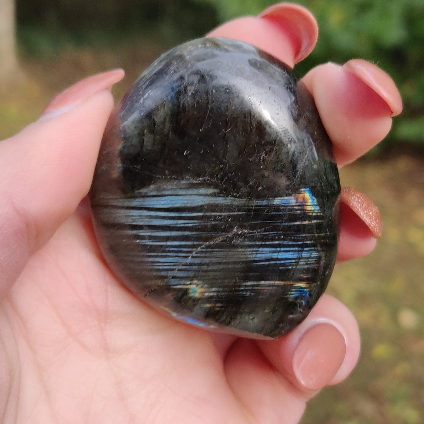 Labradorite Palm Stone (#47N) - Simply Affinity
