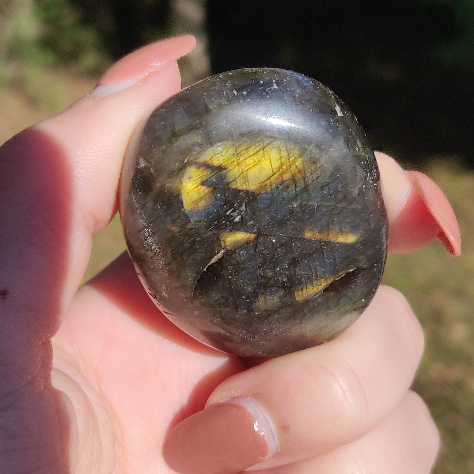 Labradorite Palm Stone (#20N) - Simply Affinity