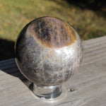 Black Moonstone Sphere (#4)