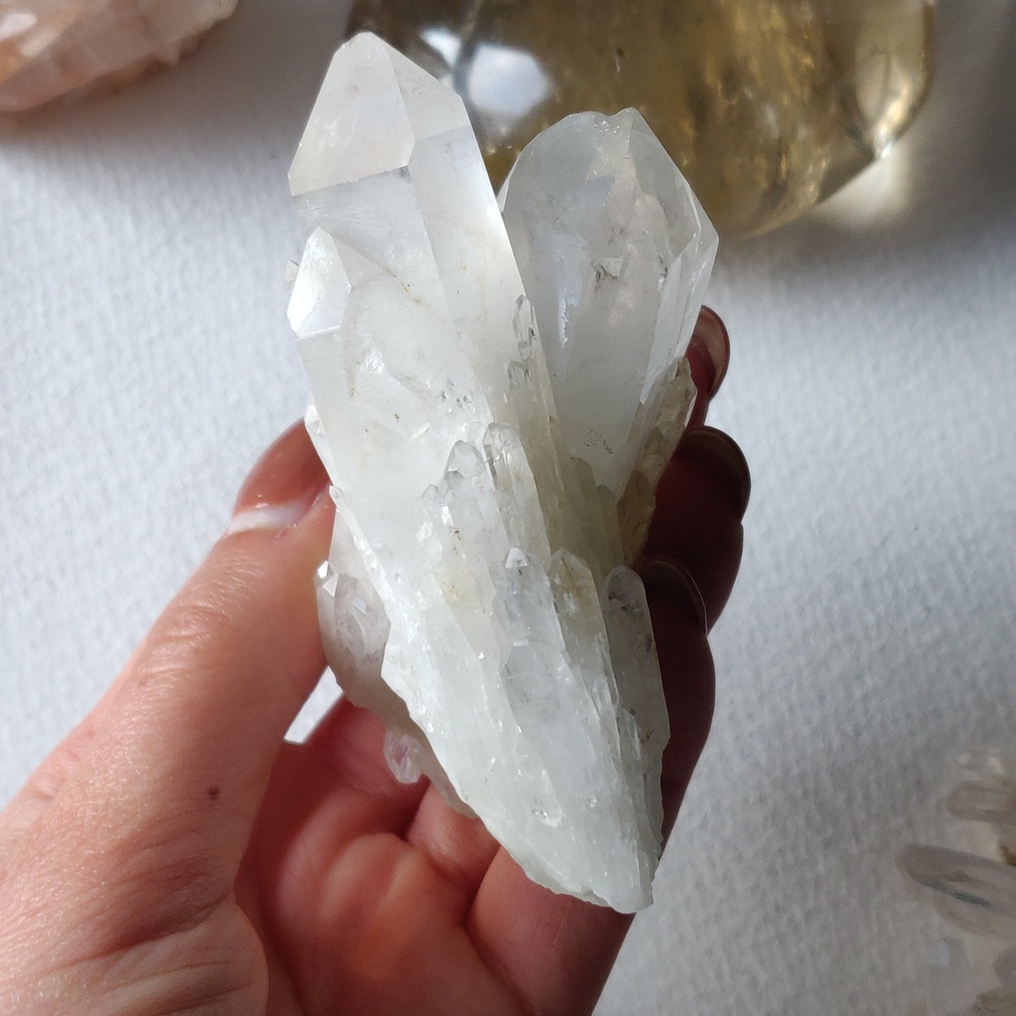 Clear Quartz Cluster (#5) - Simply Affinity