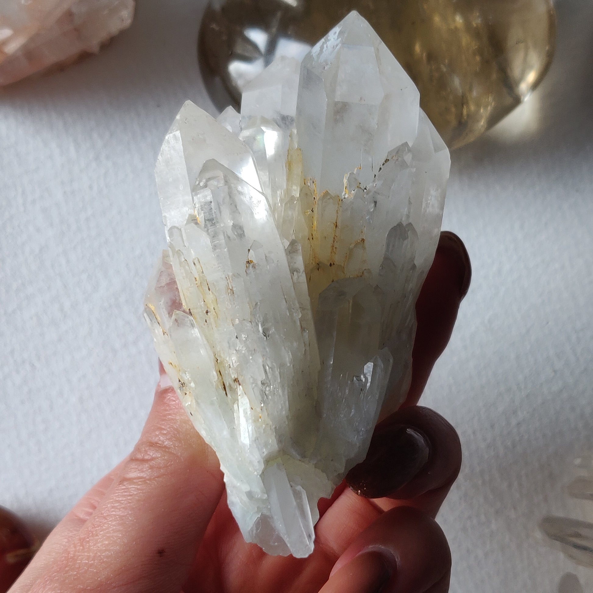 Clear Quartz Cluster (#5) - Simply Affinity