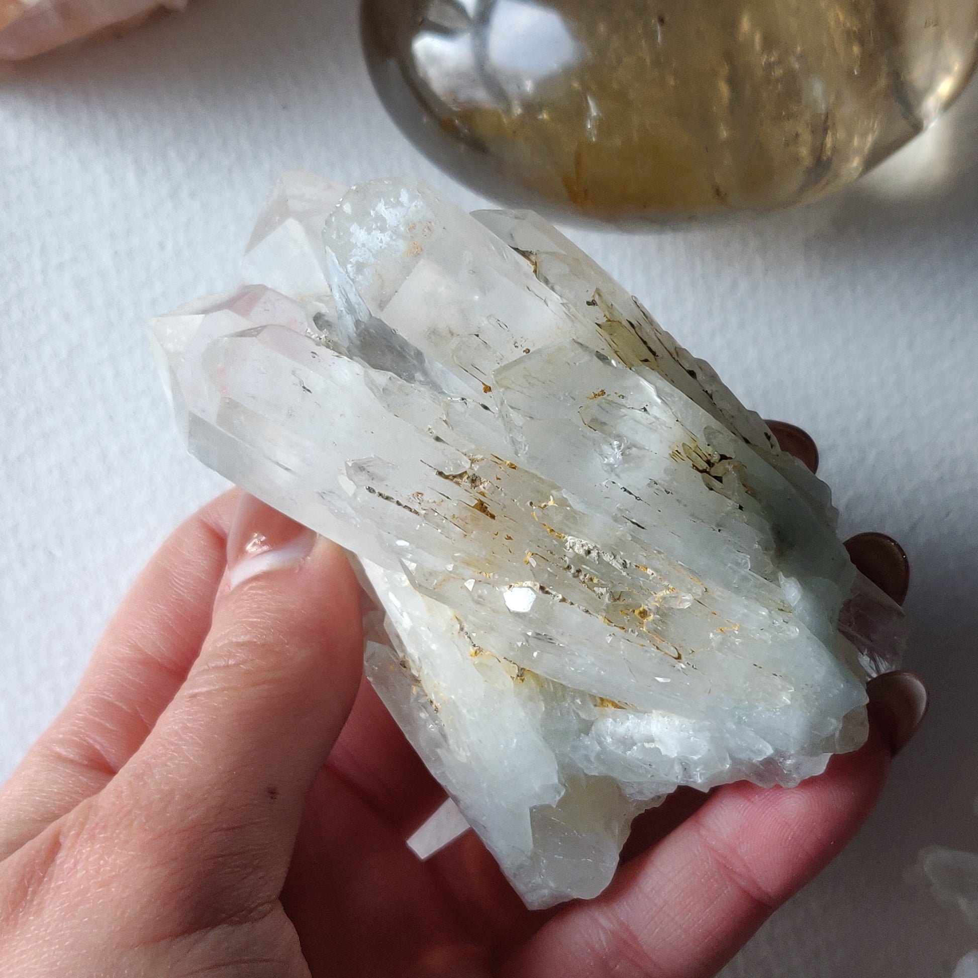 Clear Quartz Cluster (#5) - Simply Affinity