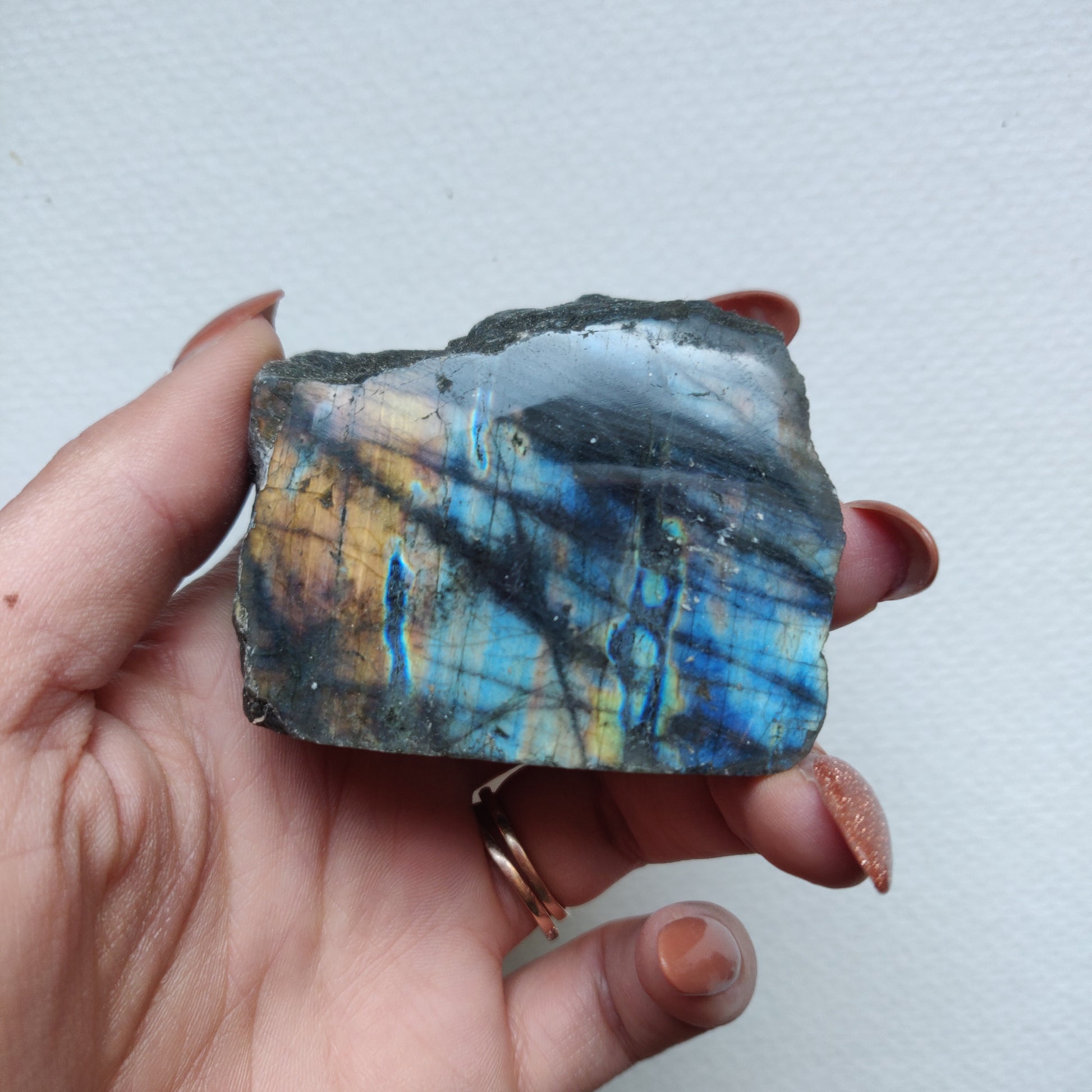 Labradorite Slab - Self Standing (#43) - Simply Affinity