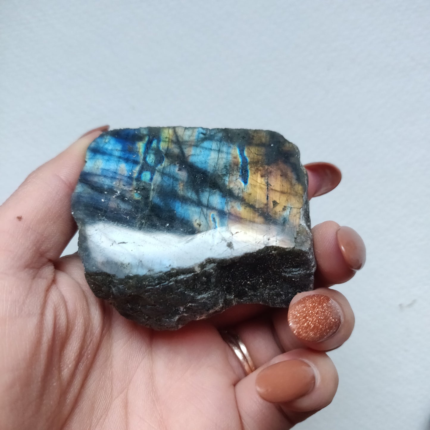 Labradorite Slab - Self Standing (#43) - Simply Affinity