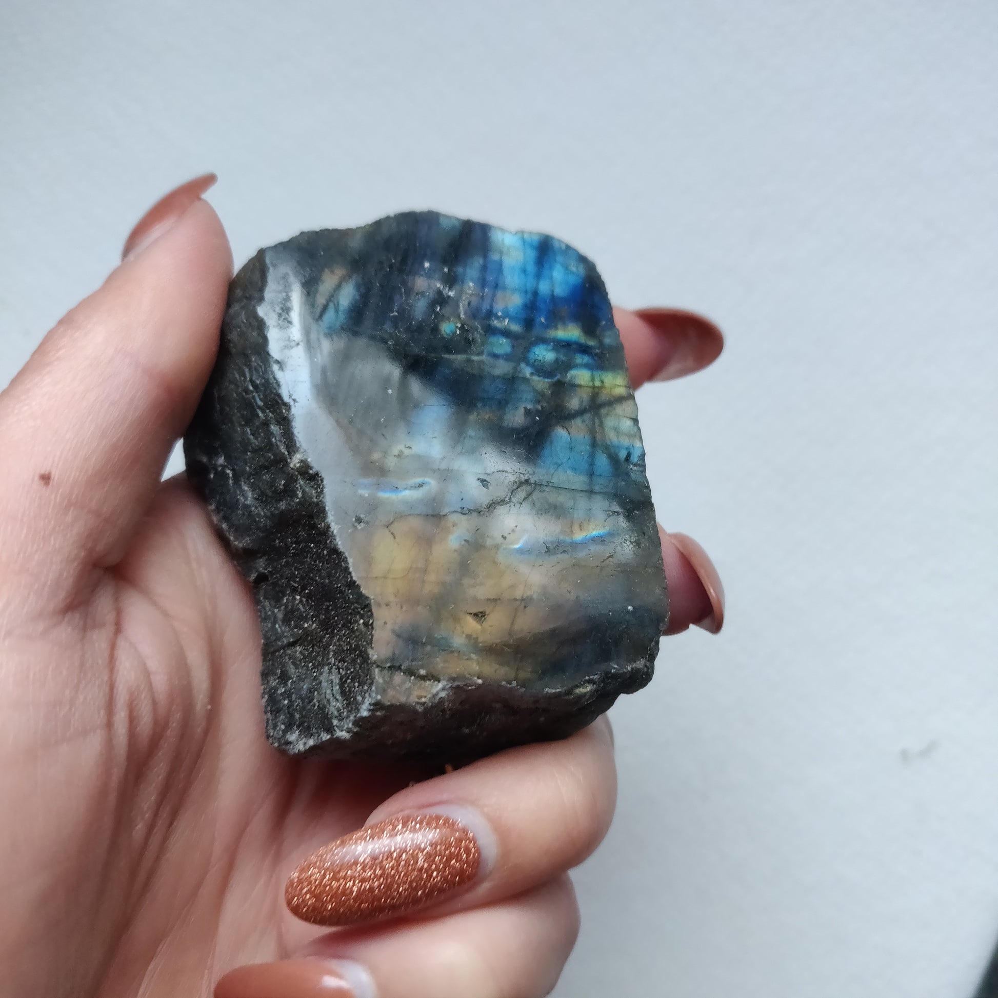 Labradorite Slab - Self Standing (#43) - Simply Affinity