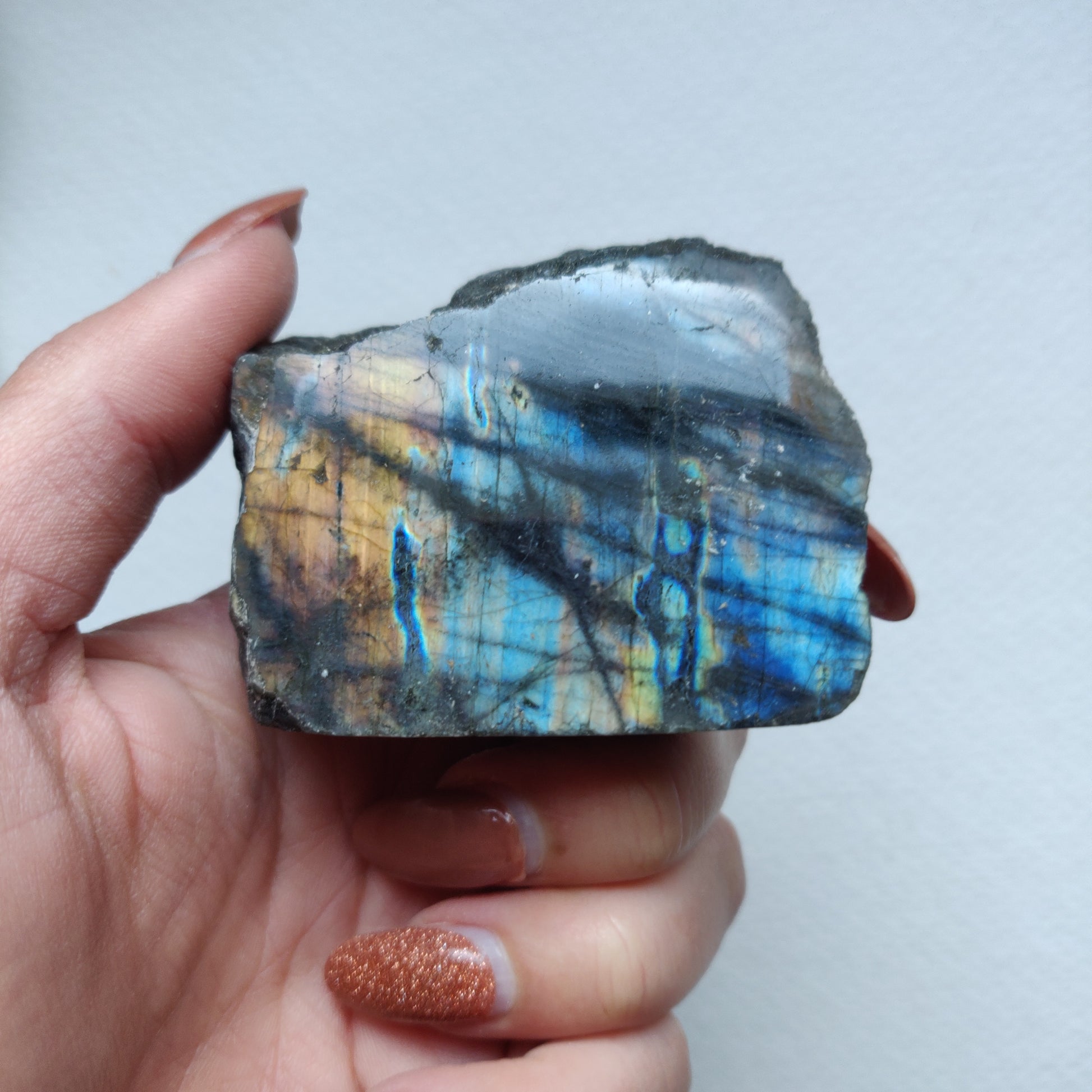Labradorite Slab - Self Standing (#43) - Simply Affinity
