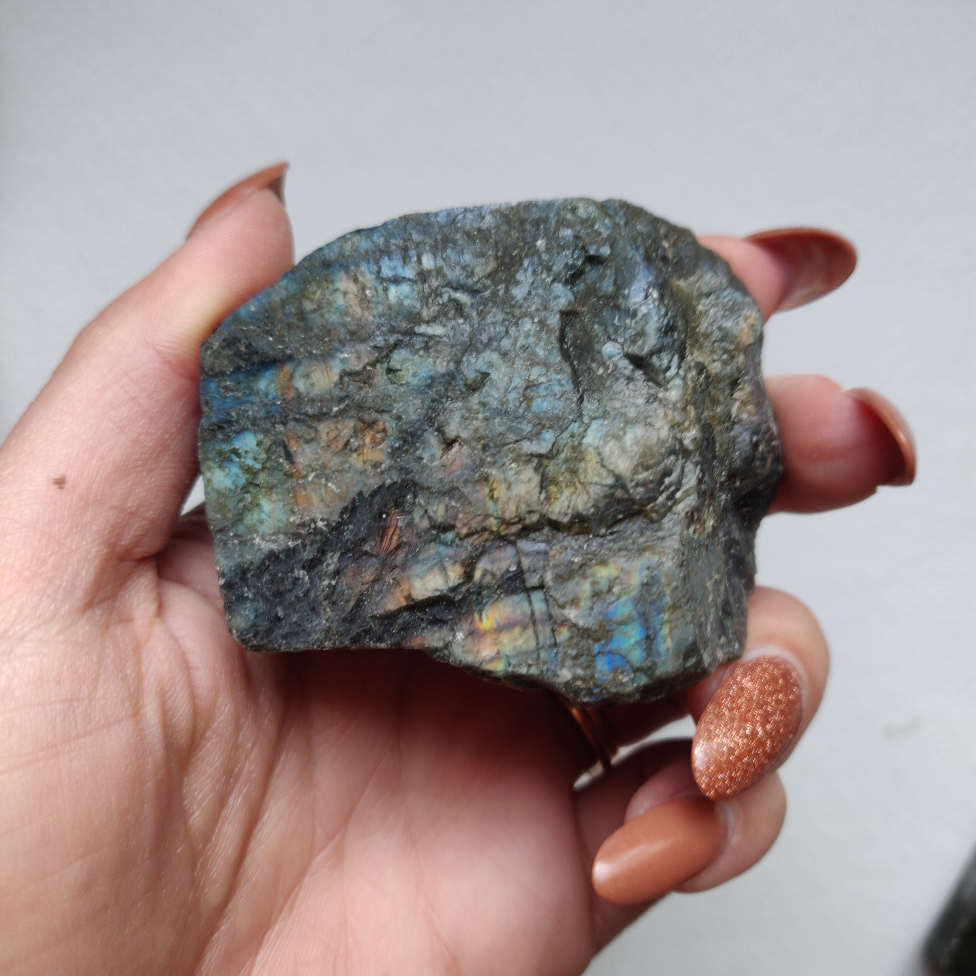 Labradorite Slab - Self Standing (#43) - Simply Affinity