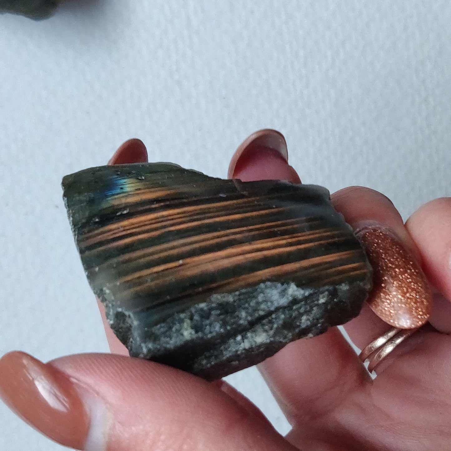 Labradorite Slab - Self Standing (#38) - Simply Affinity
