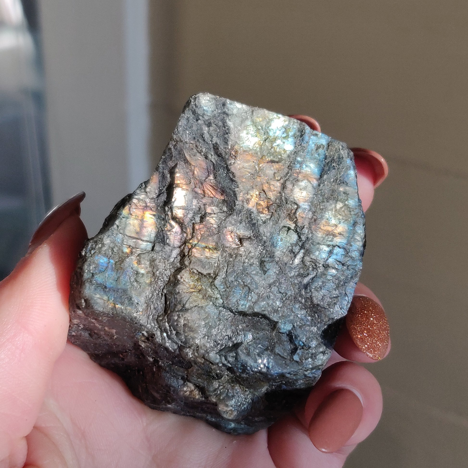 Labradorite Slab - Self Standing (#43) - Simply Affinity