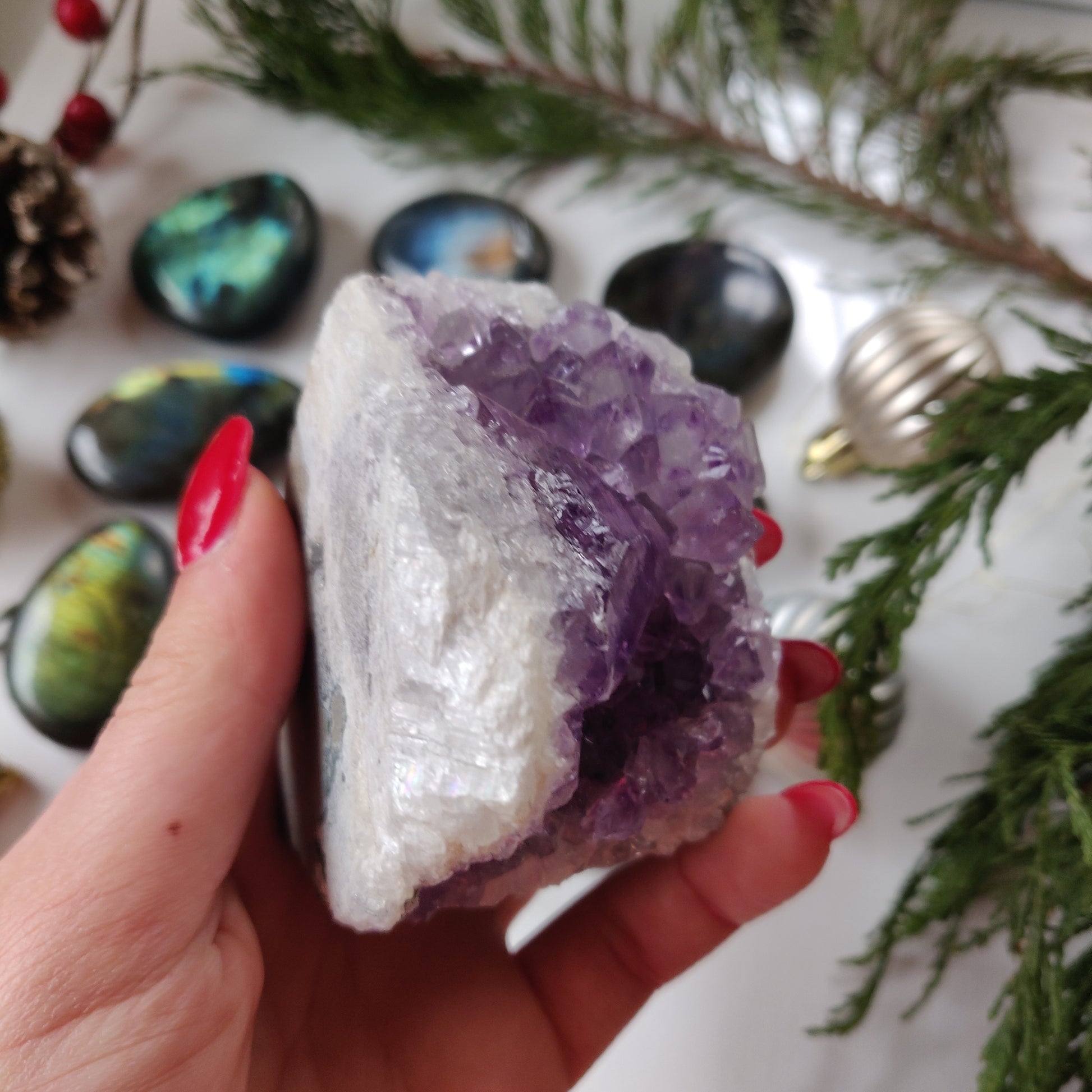 Amethyst Geode Free Form, Cut Base (#5) - Simply Affinity