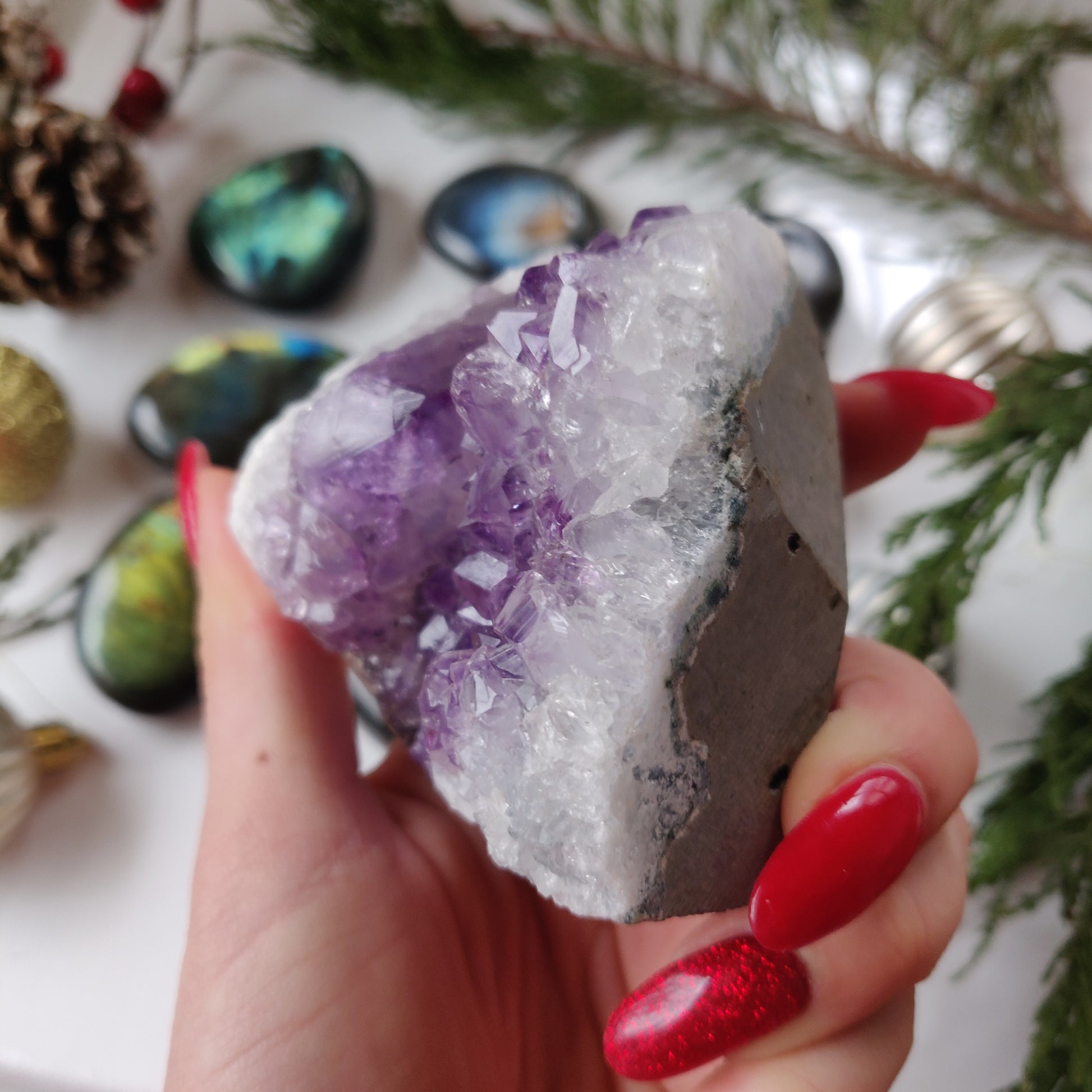 Amethyst Geode Free Form, Cut Base (#5) - Simply Affinity