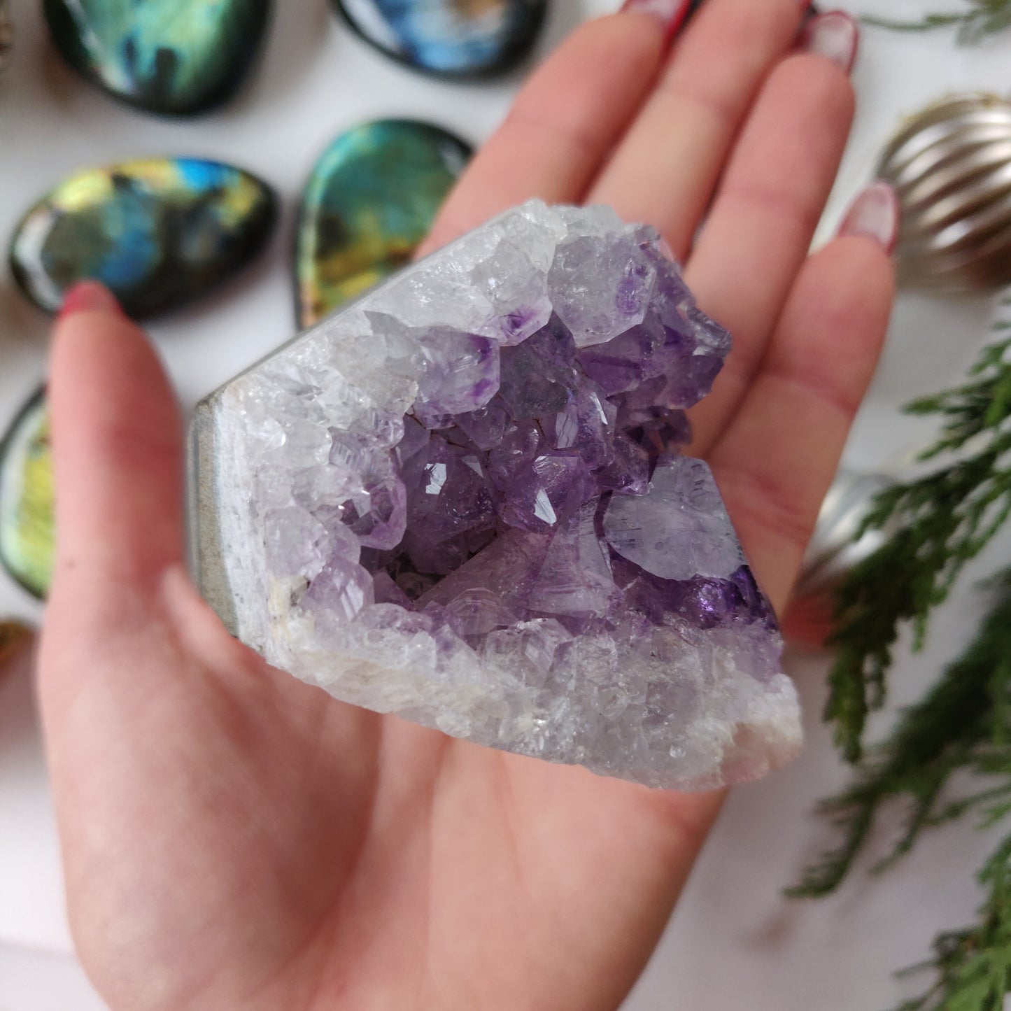 Amethyst Geode Free Form, Cut Base (#5) - Simply Affinity