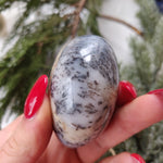 Dendritic Opal  Palm Stone (#21)