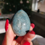 Blue Apatite Egg (#3)