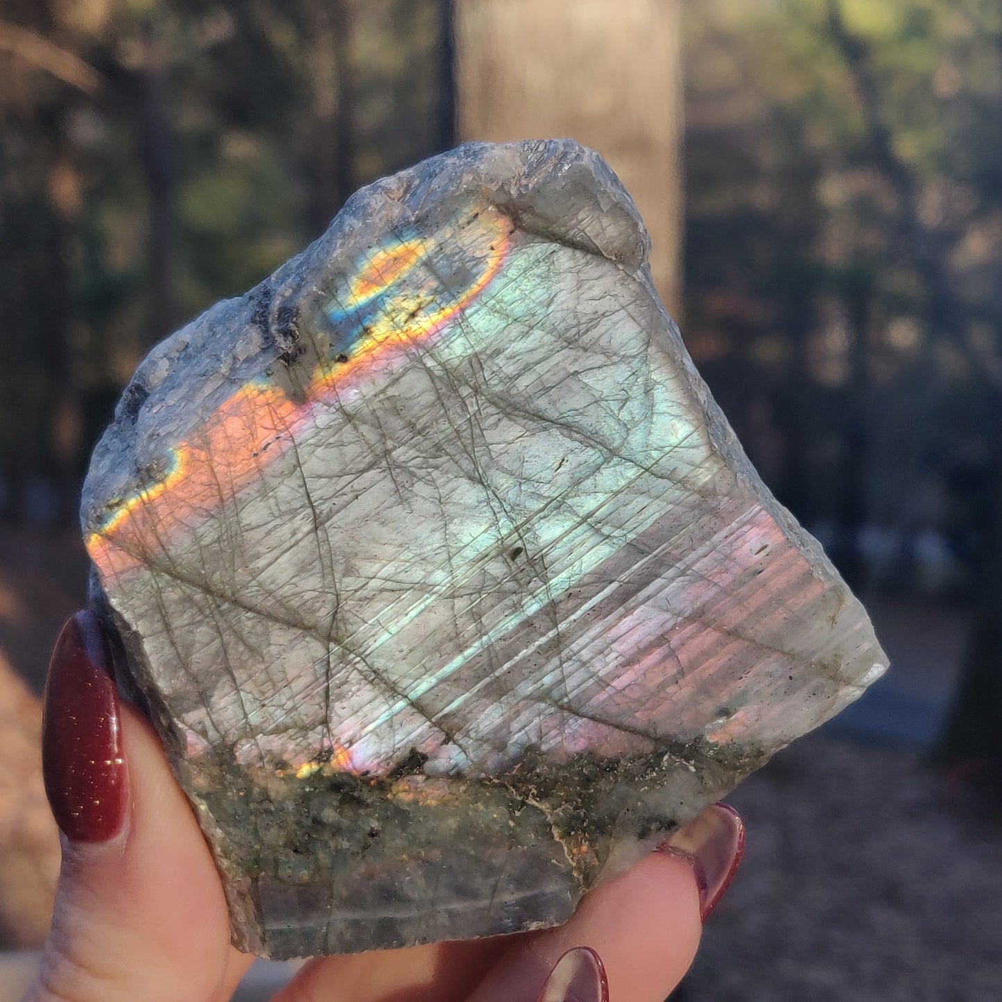 Labradorite Slab - Self-Standing (#37) - Simply Affinity