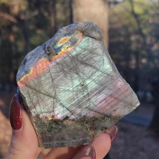 Labradorite Slab - Self-Standing (#37) - Simply Affinity