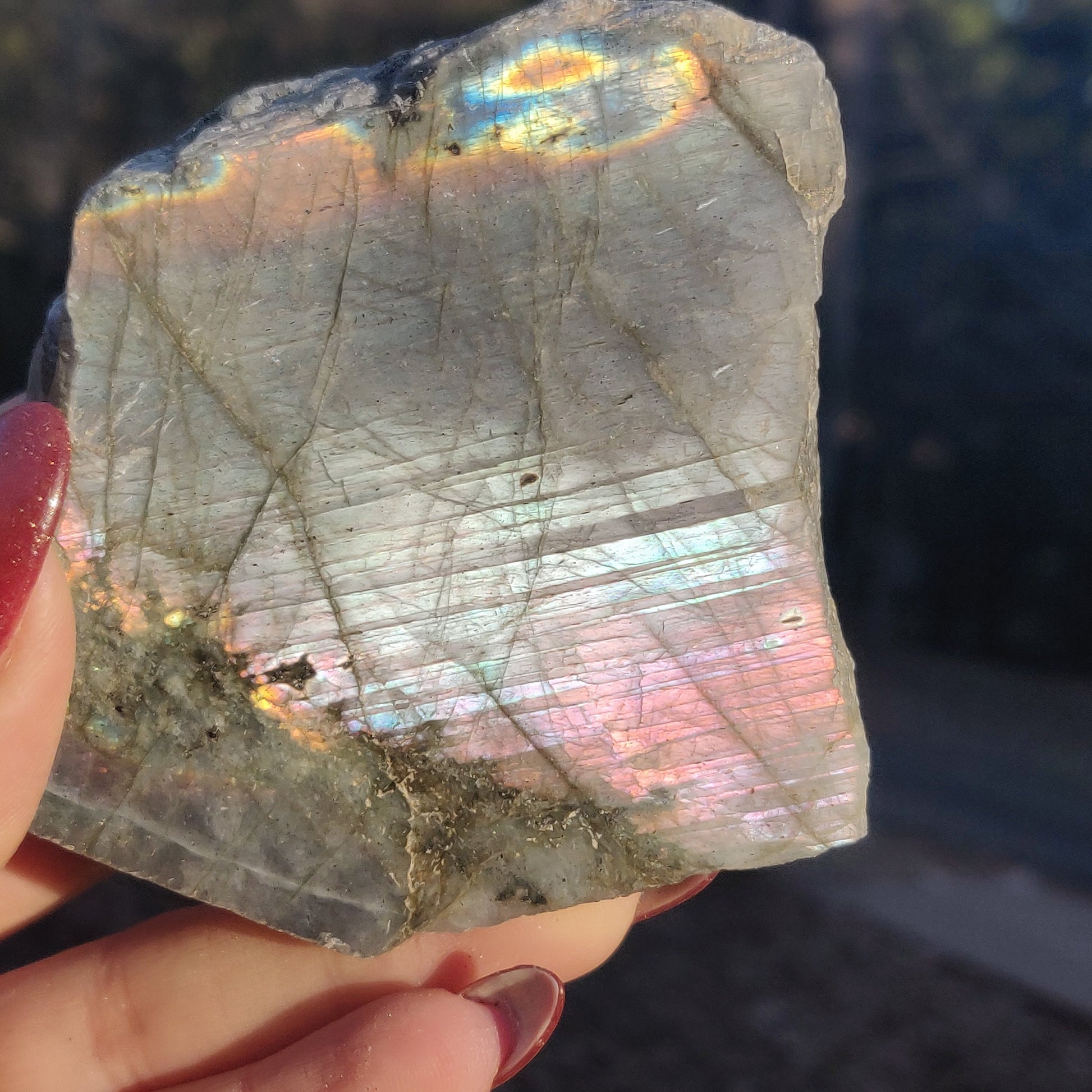 Labradorite Slab - Self-Standing (#37) - Simply Affinity