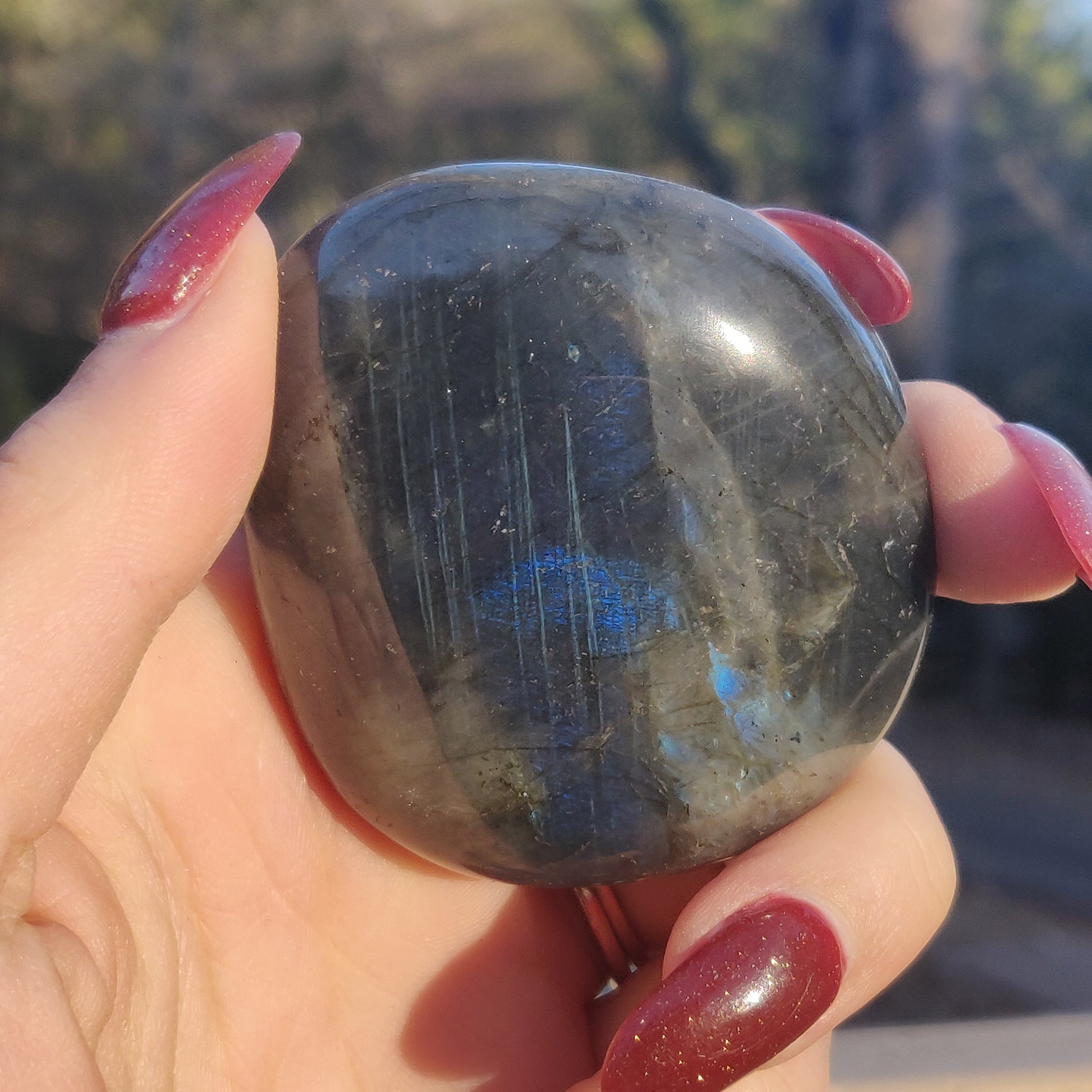 Labradorite Palm Stone (#118A) - Simply Affinity