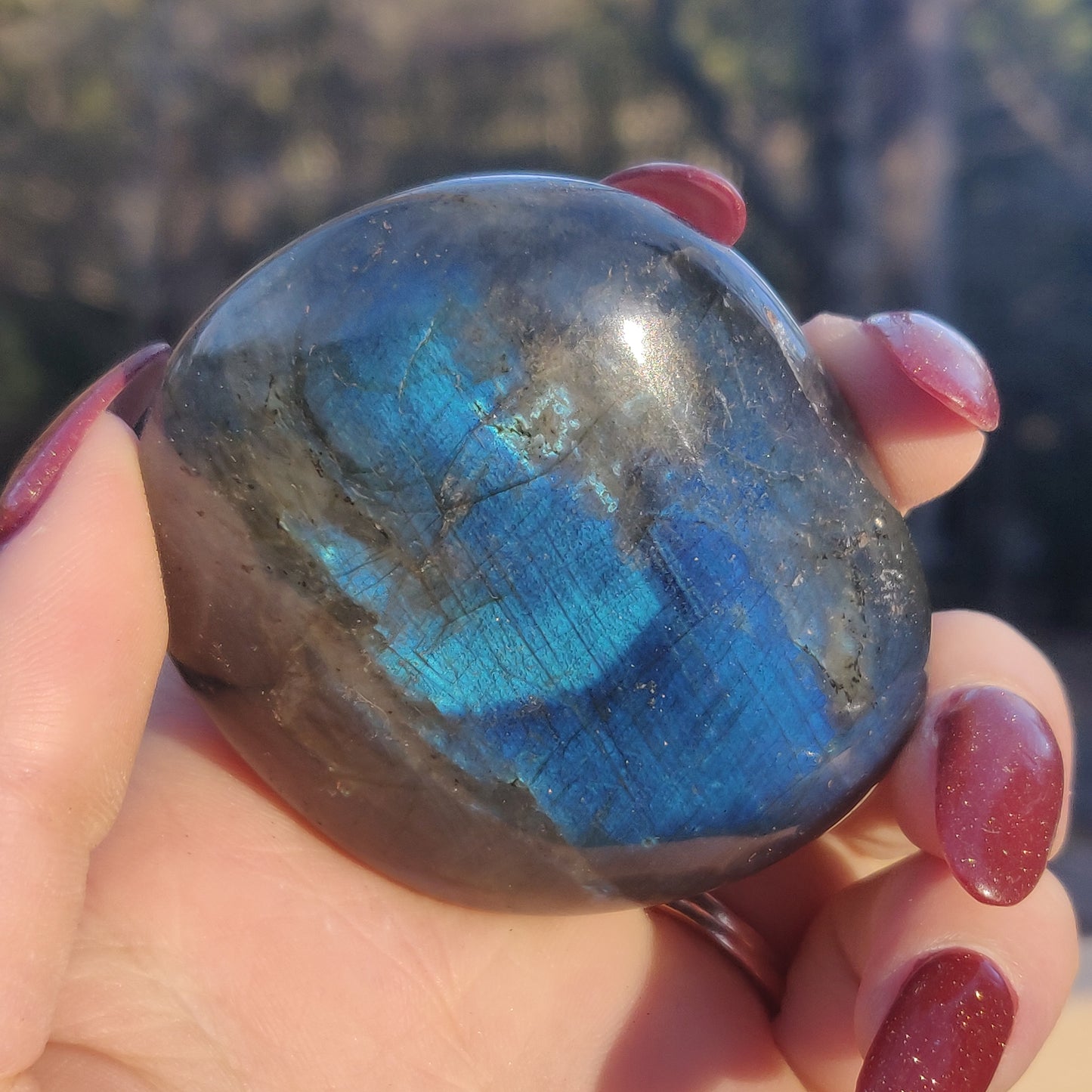 Labradorite Palm Stone (#118A) - Simply Affinity