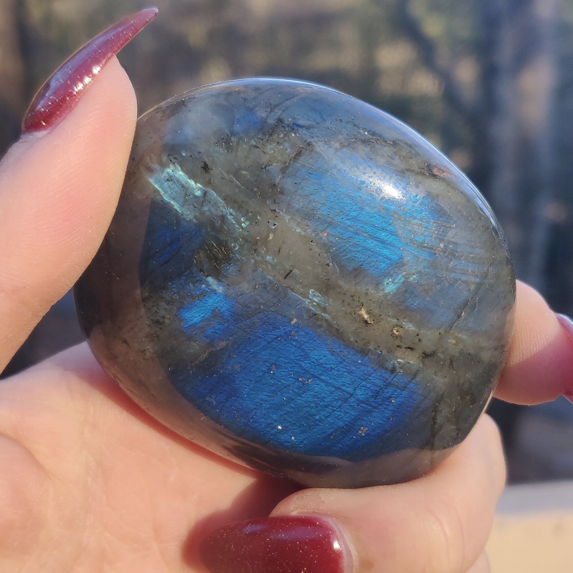Labradorite Palm Stone (#118A) - Simply Affinity