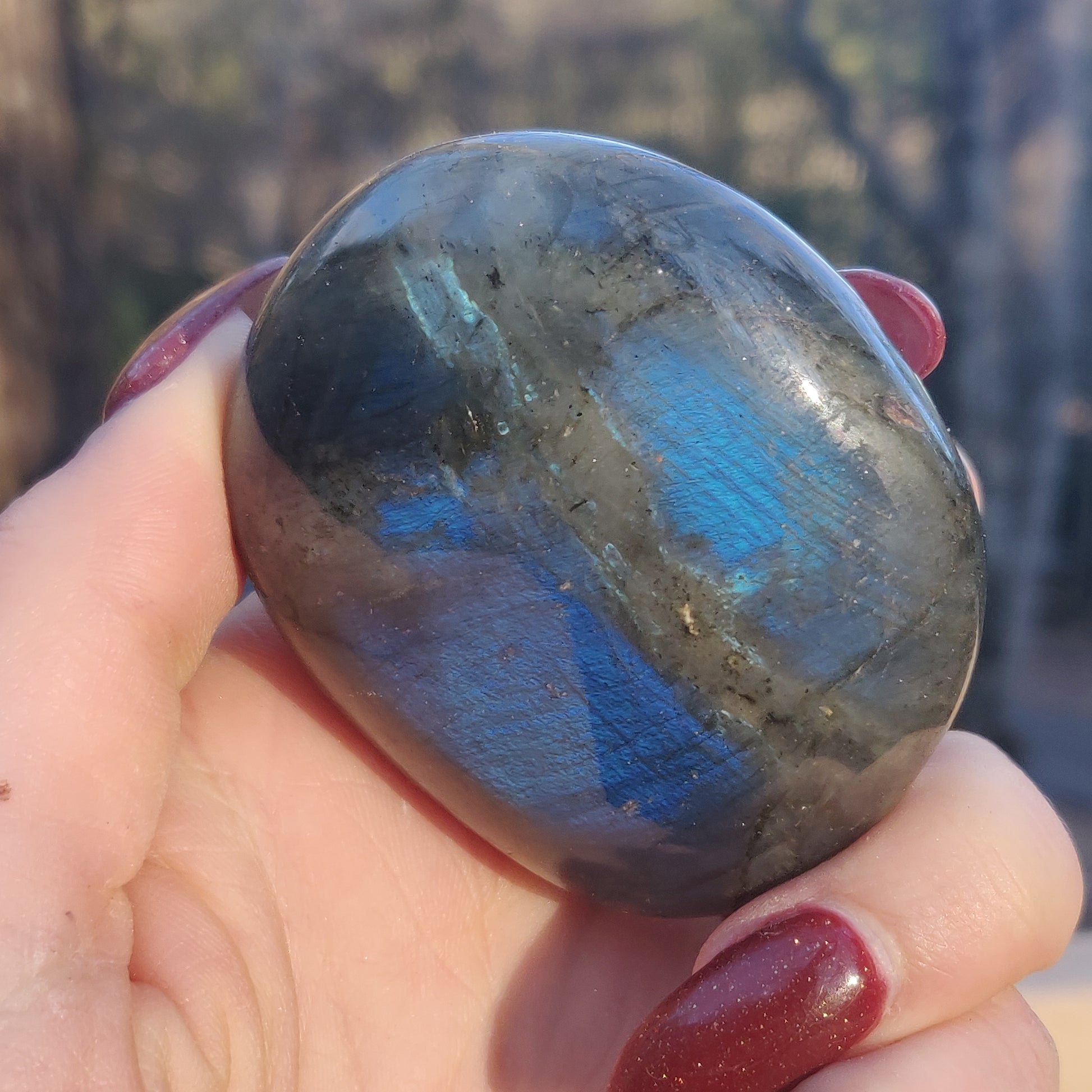 Labradorite Palm Stone (#118A) - Simply Affinity
