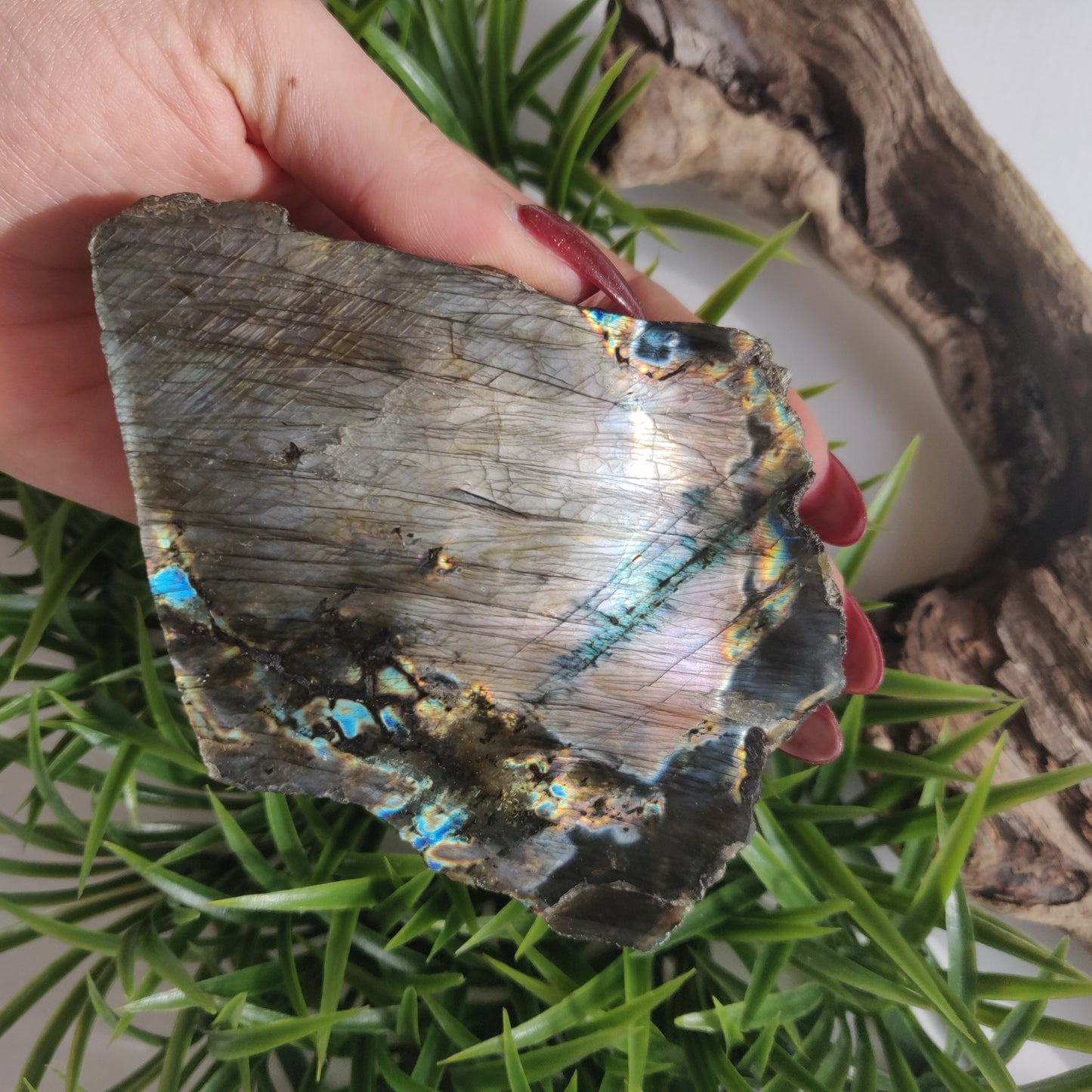 Labradorite Slab - Self-Standing (#49) - Simply Affinity