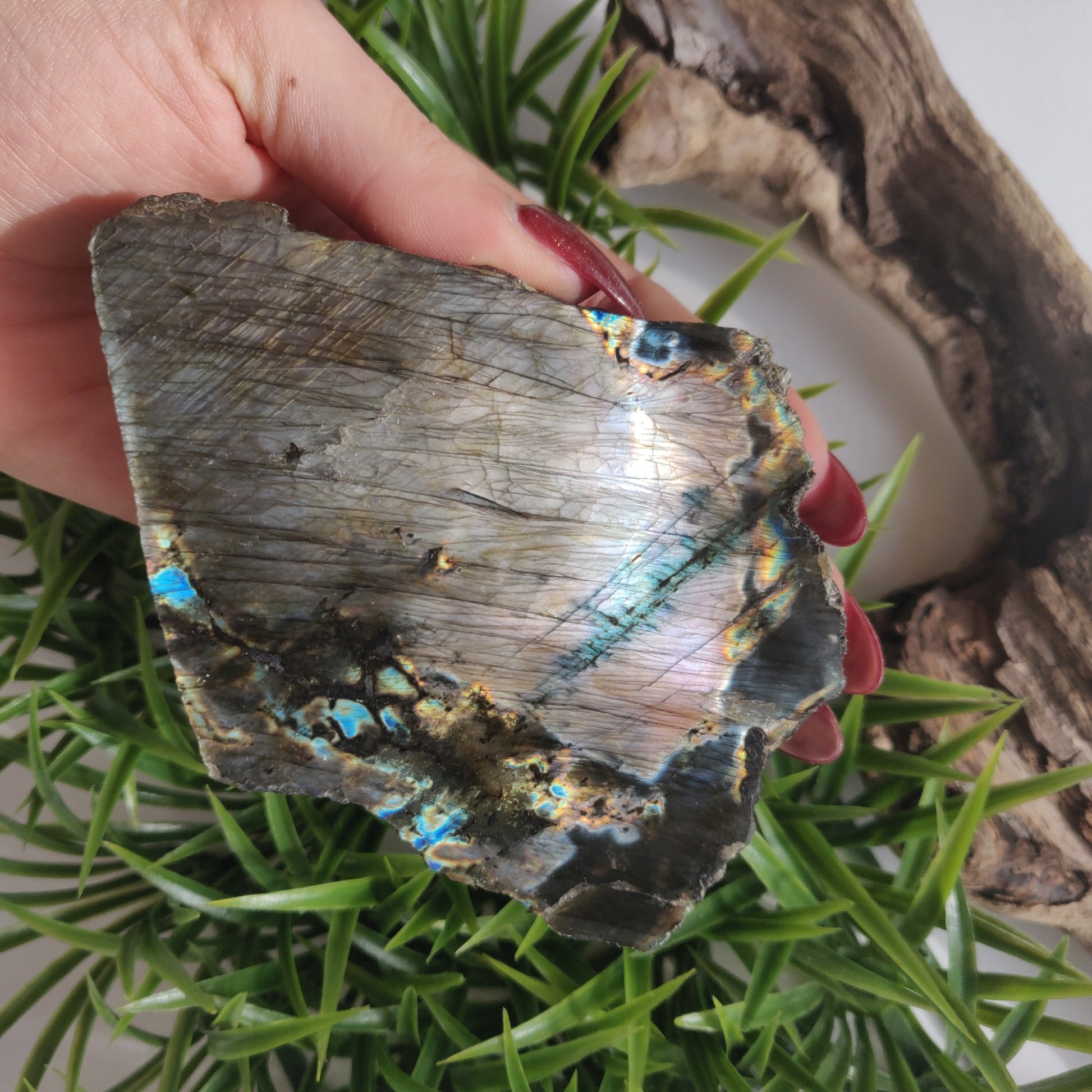 Labradorite Slab - Self-Standing (#49) - Simply Affinity