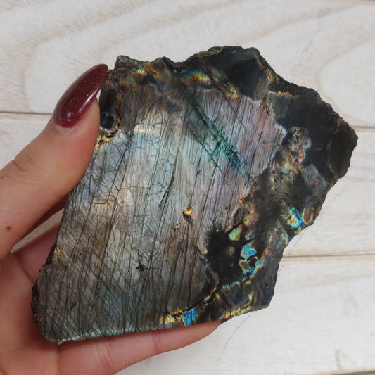 Labradorite Slab - Self-Standing (#49) - Simply Affinity