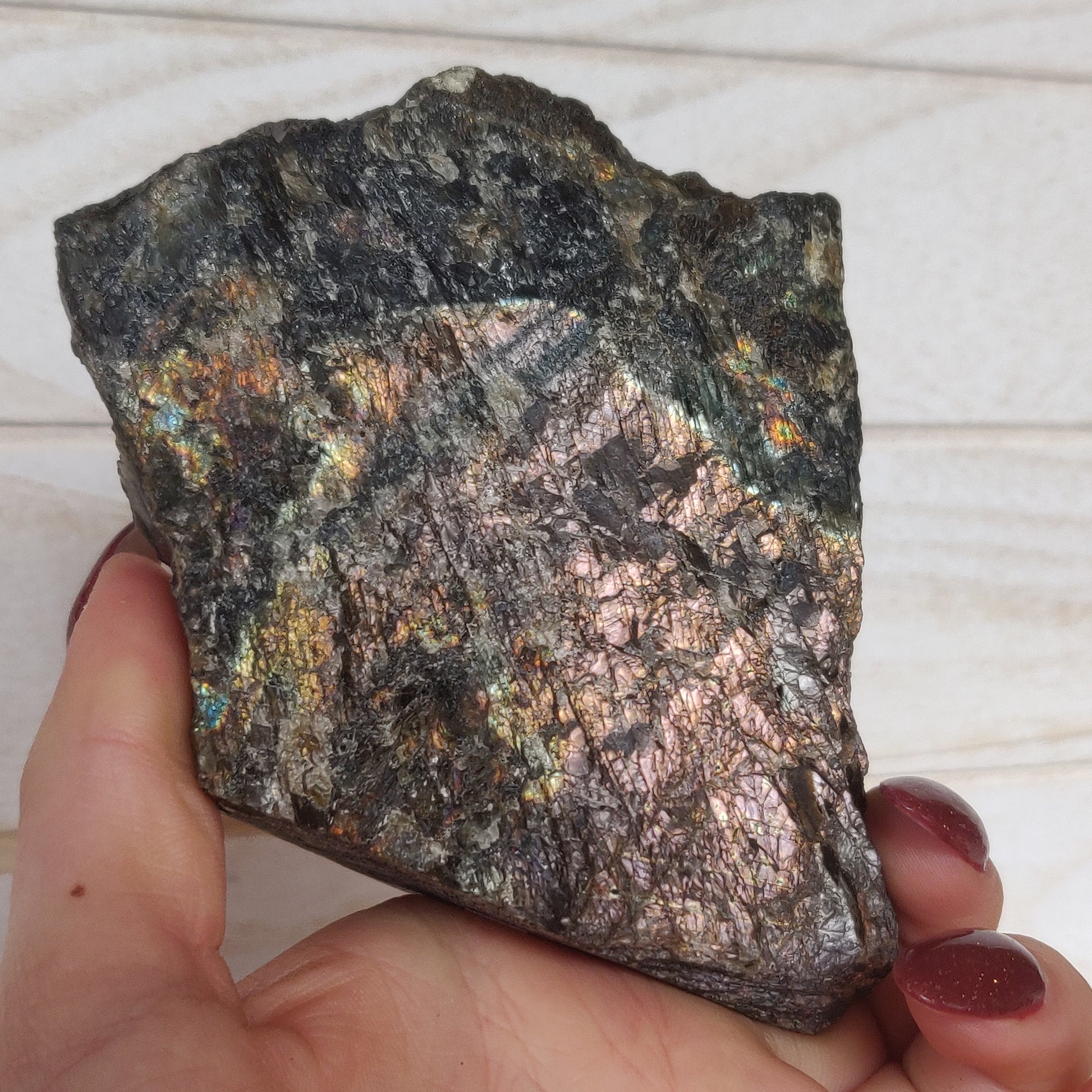 Labradorite Slab - Self-Standing (#49) - Simply Affinity