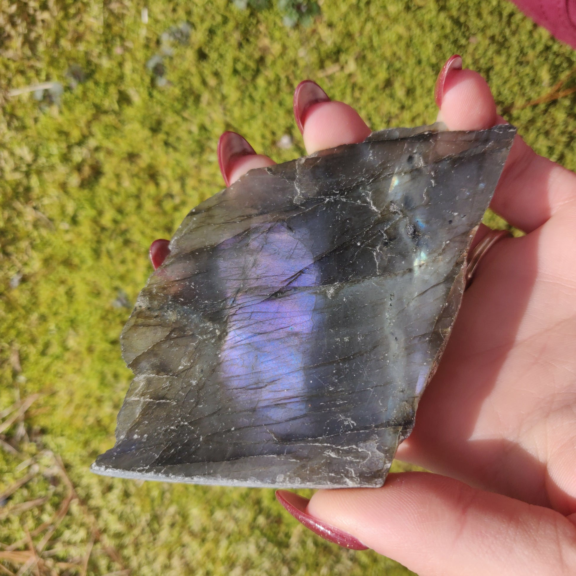 Labradorite Slab - Self Standing (#32) - Simply Affinity