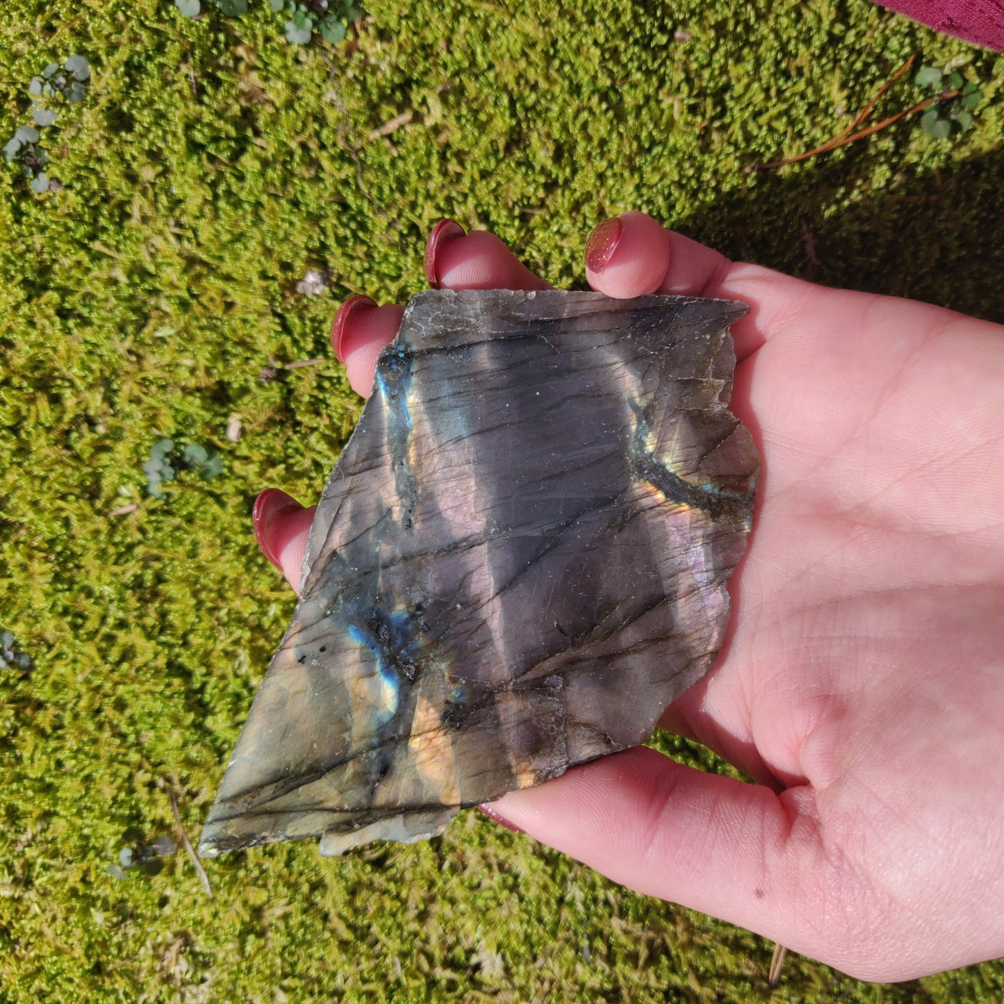 Labradorite Slab - Self Standing (#32) - Simply Affinity