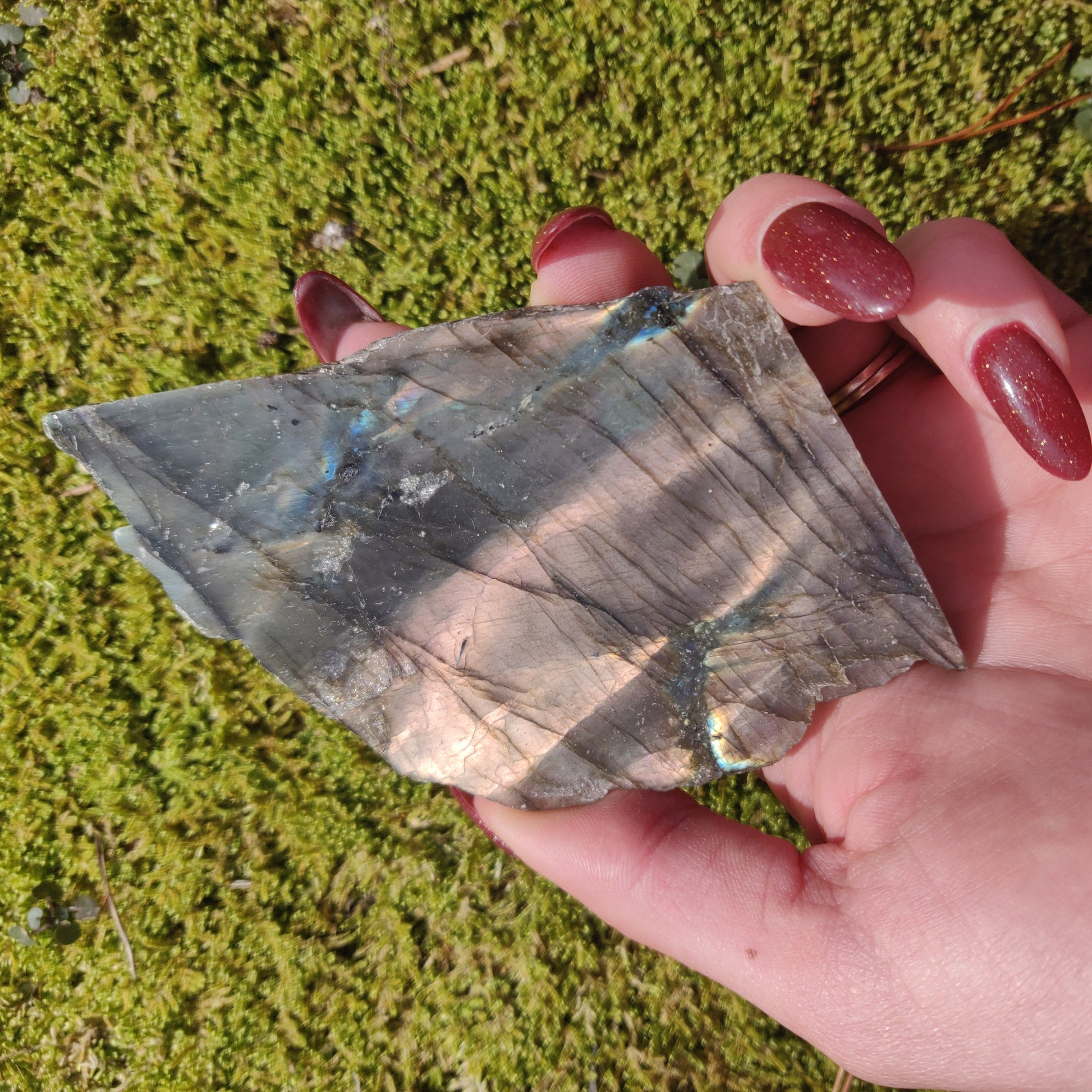 Labradorite Slab - Self Standing (#32) - Simply Affinity