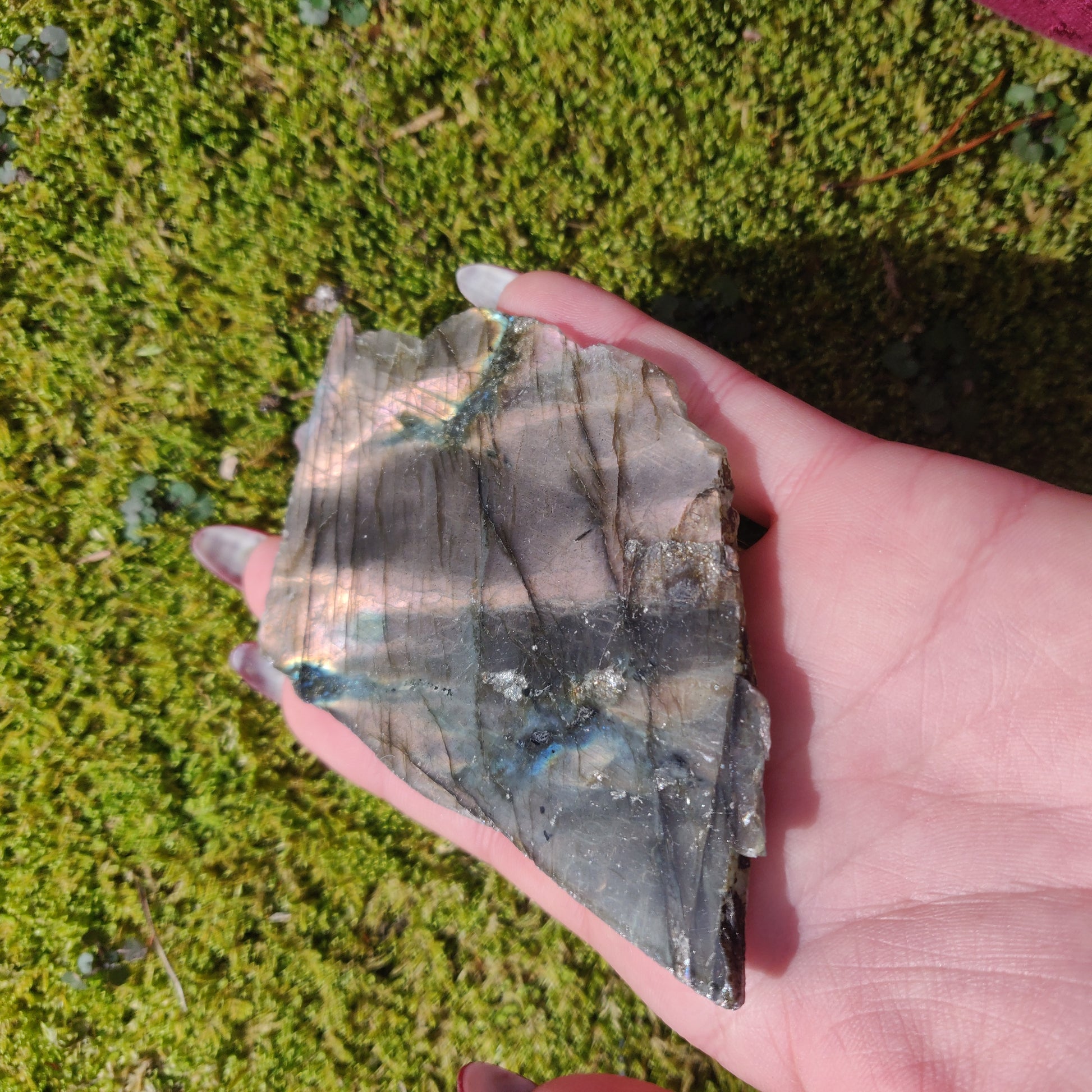 Labradorite Slab - Self Standing (#32) - Simply Affinity