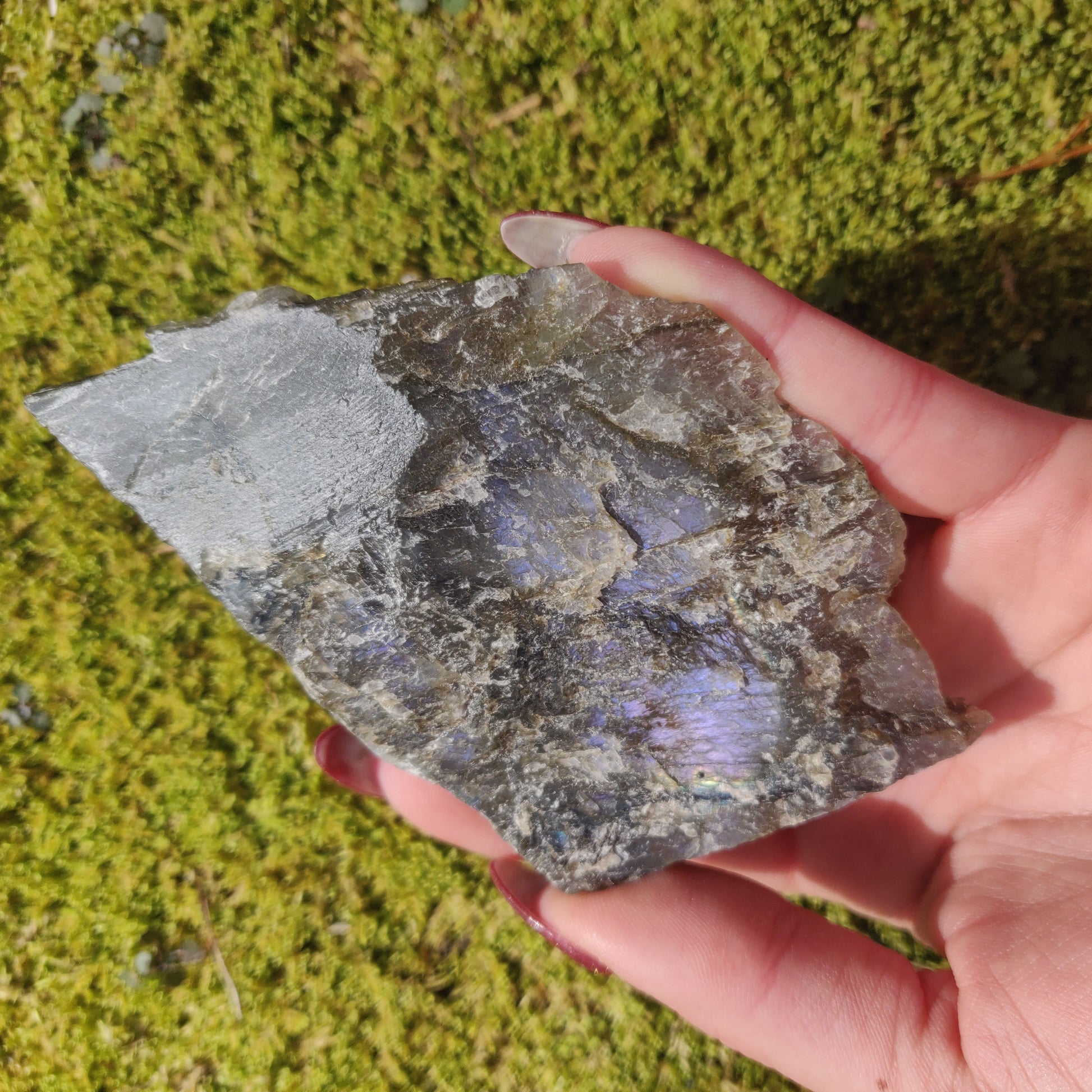Labradorite Slab - Self Standing (#32) - Simply Affinity