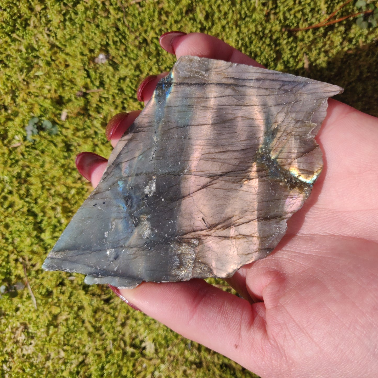 Labradorite Slab - Self Standing (#32) - Simply Affinity