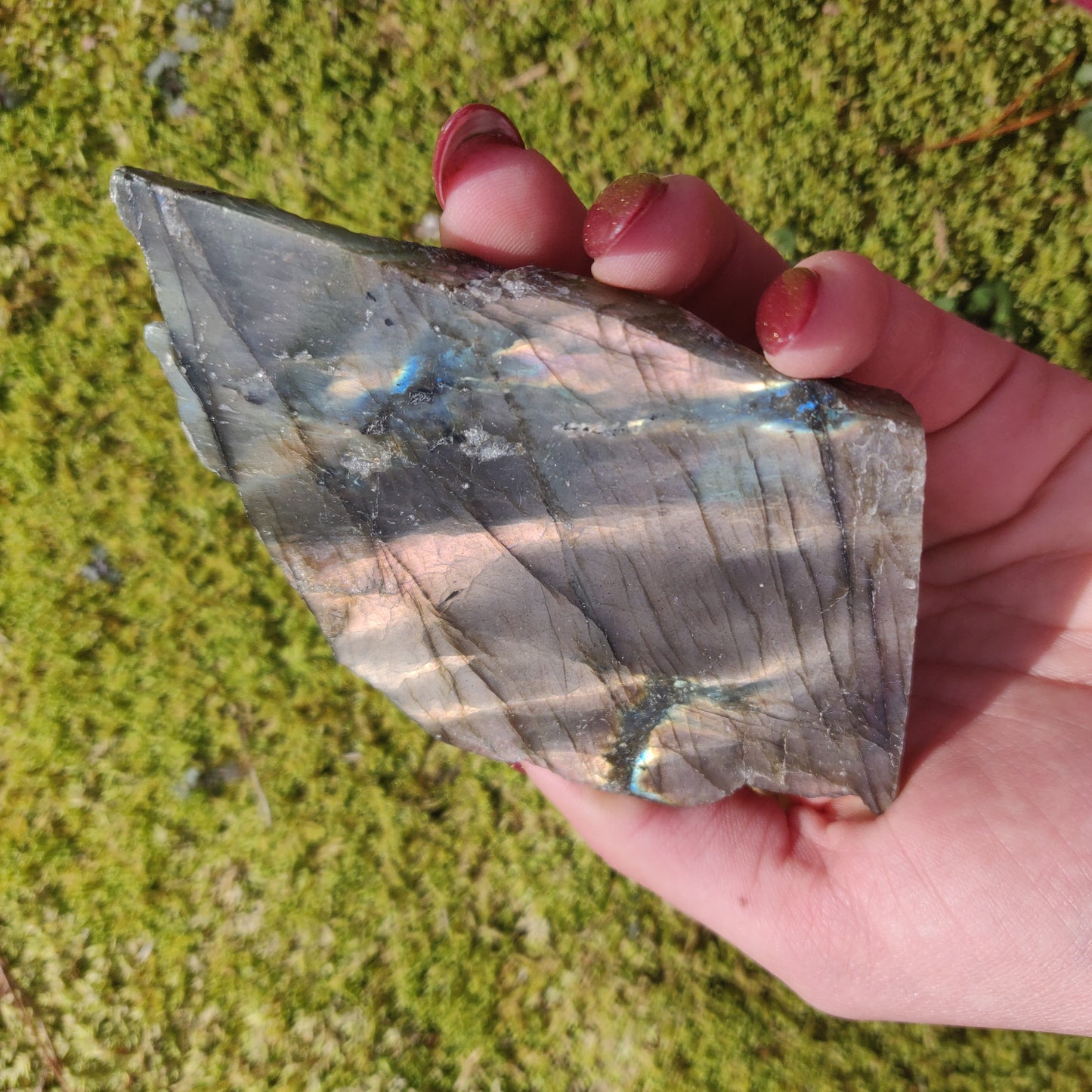 Labradorite Slab - Self Standing (#32) - Simply Affinity