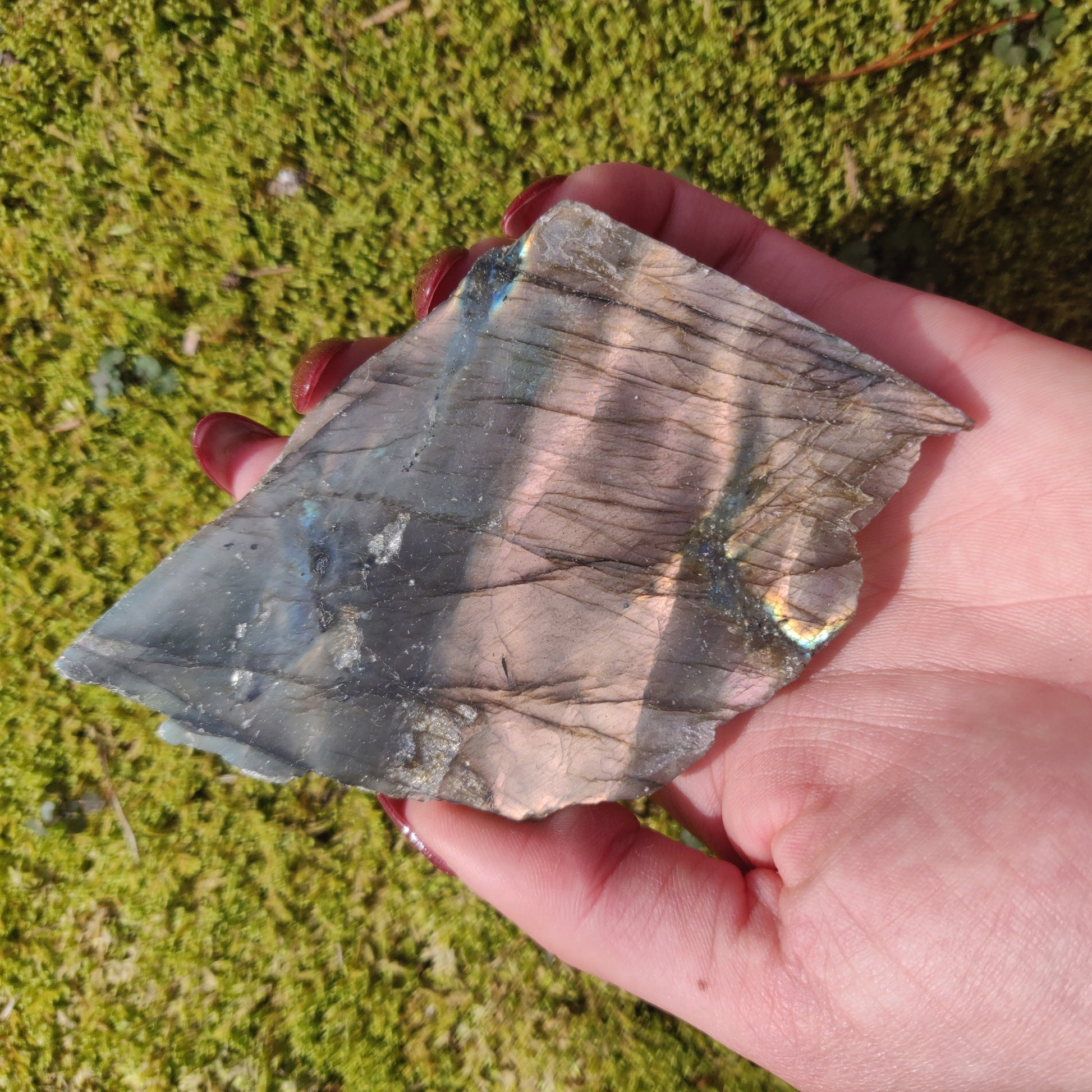 Labradorite Slab - Self Standing (#32) - Simply Affinity