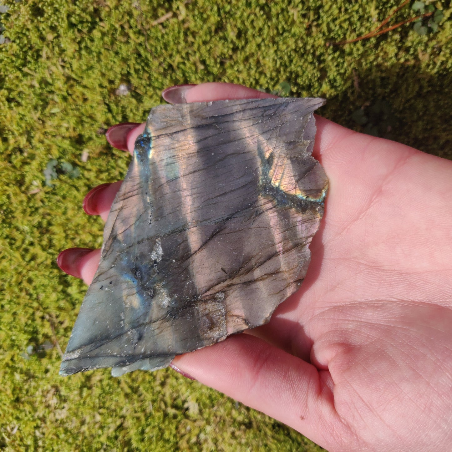 Labradorite Slab - Self Standing (#32) - Simply Affinity