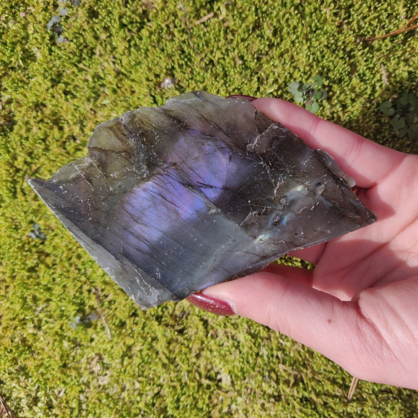 Labradorite Slab - Self Standing (#32) - Simply Affinity
