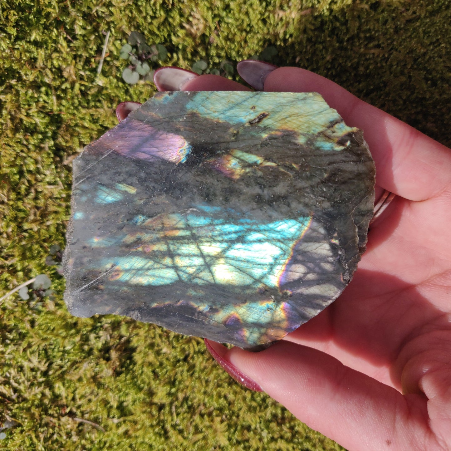 Labradorite Slab - Self-Standing (#35) - Simply Affinity
