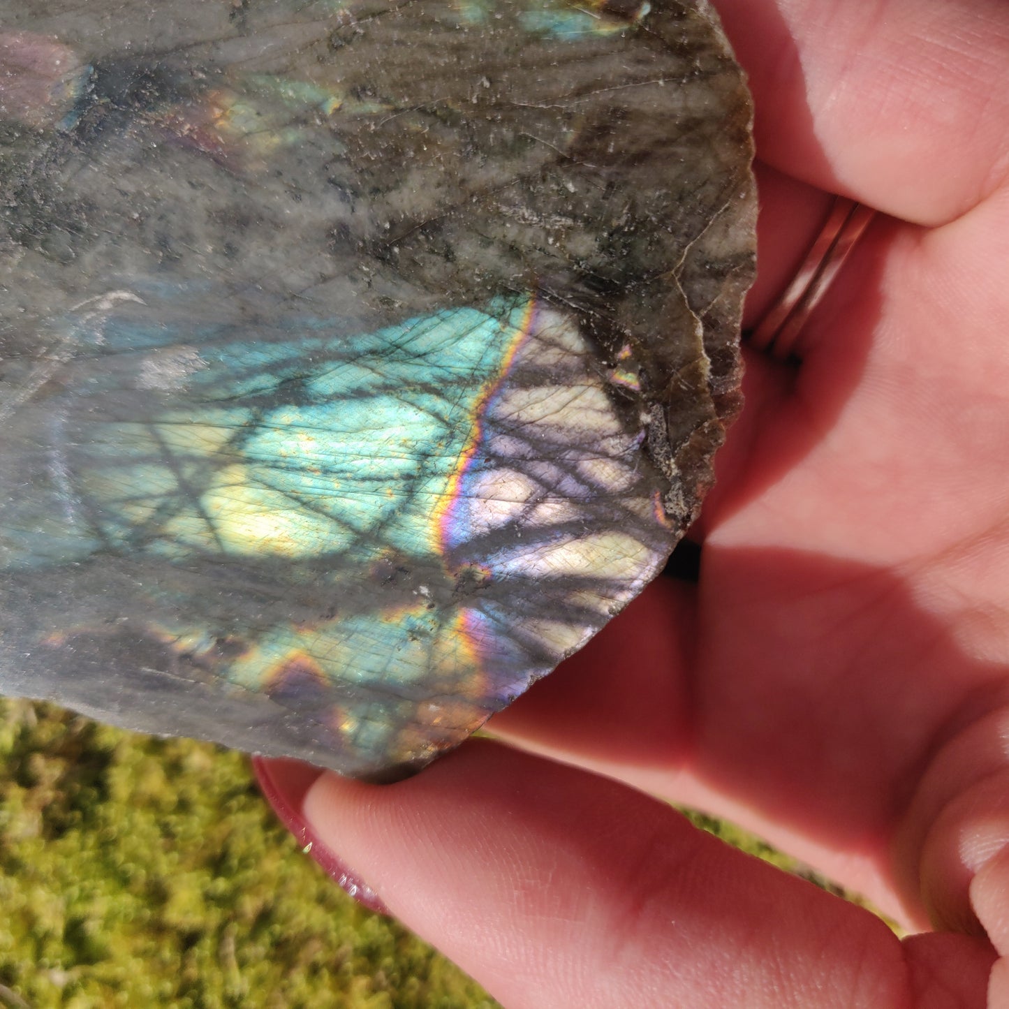 Labradorite Slab - Self-Standing (#35) - Simply Affinity